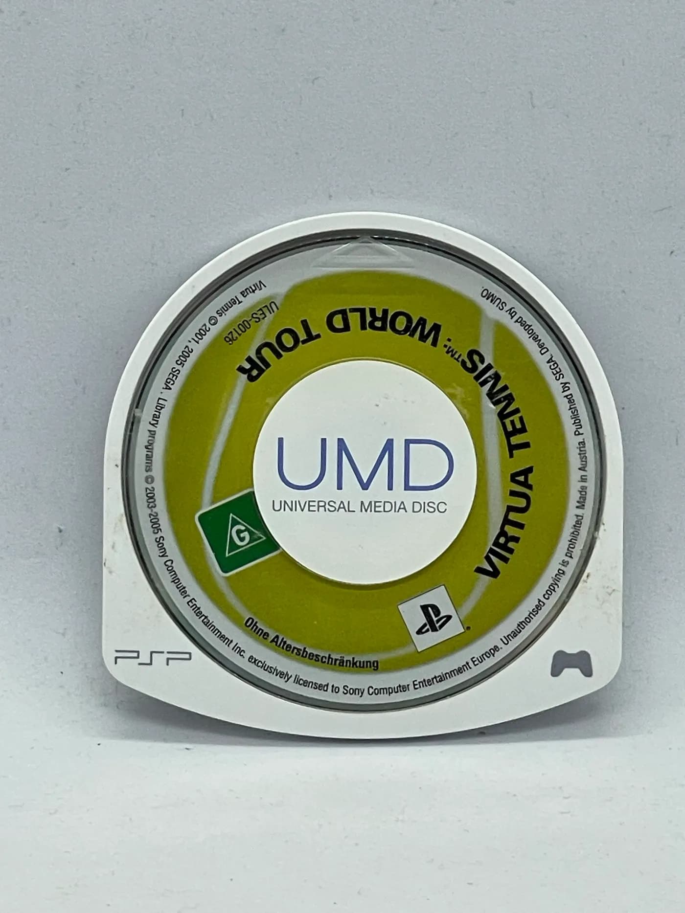 Virtua Tennis World Tour PSP (sama gra)