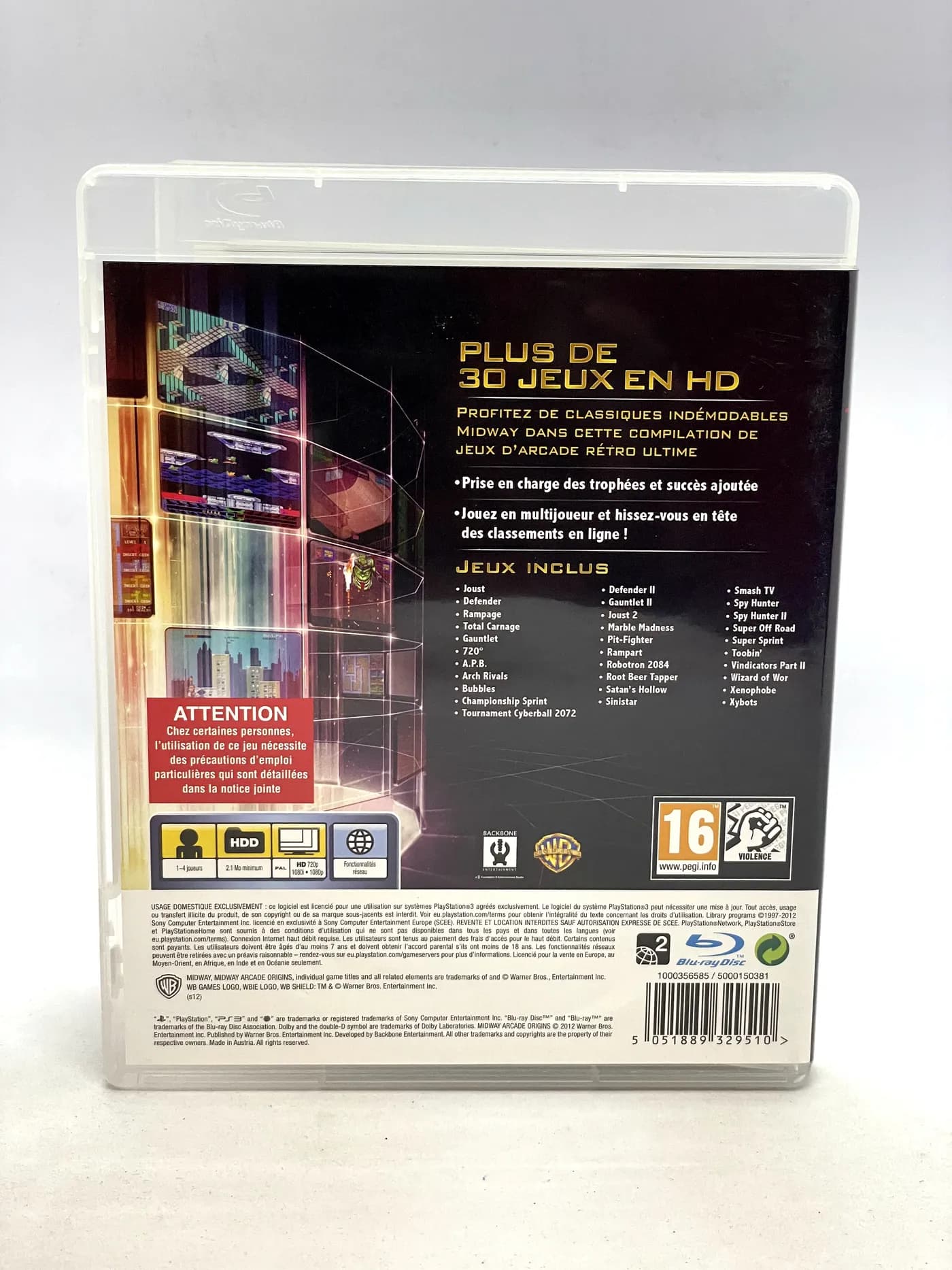 Midway Arcade Origins PS3