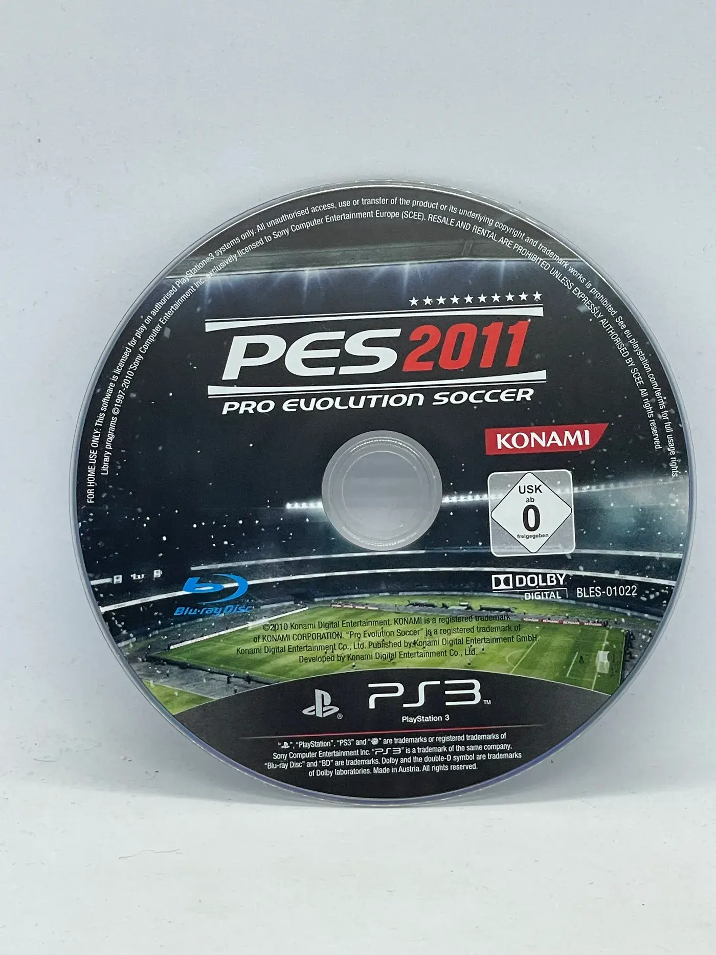 Pro Evolution Soccer 2011 PS3 (FR) (game only)