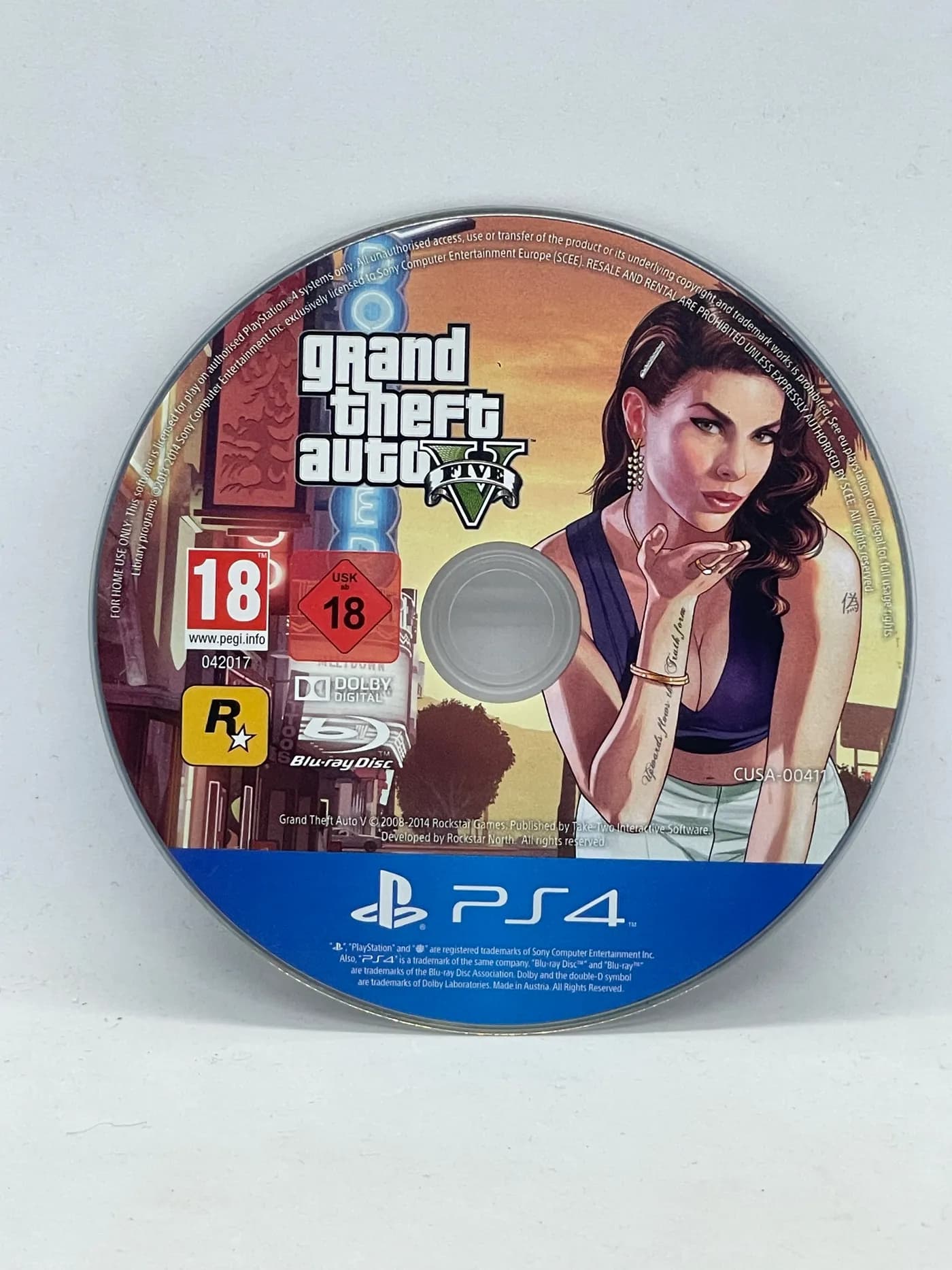 Grand Theft Auto V PS3 (game only)