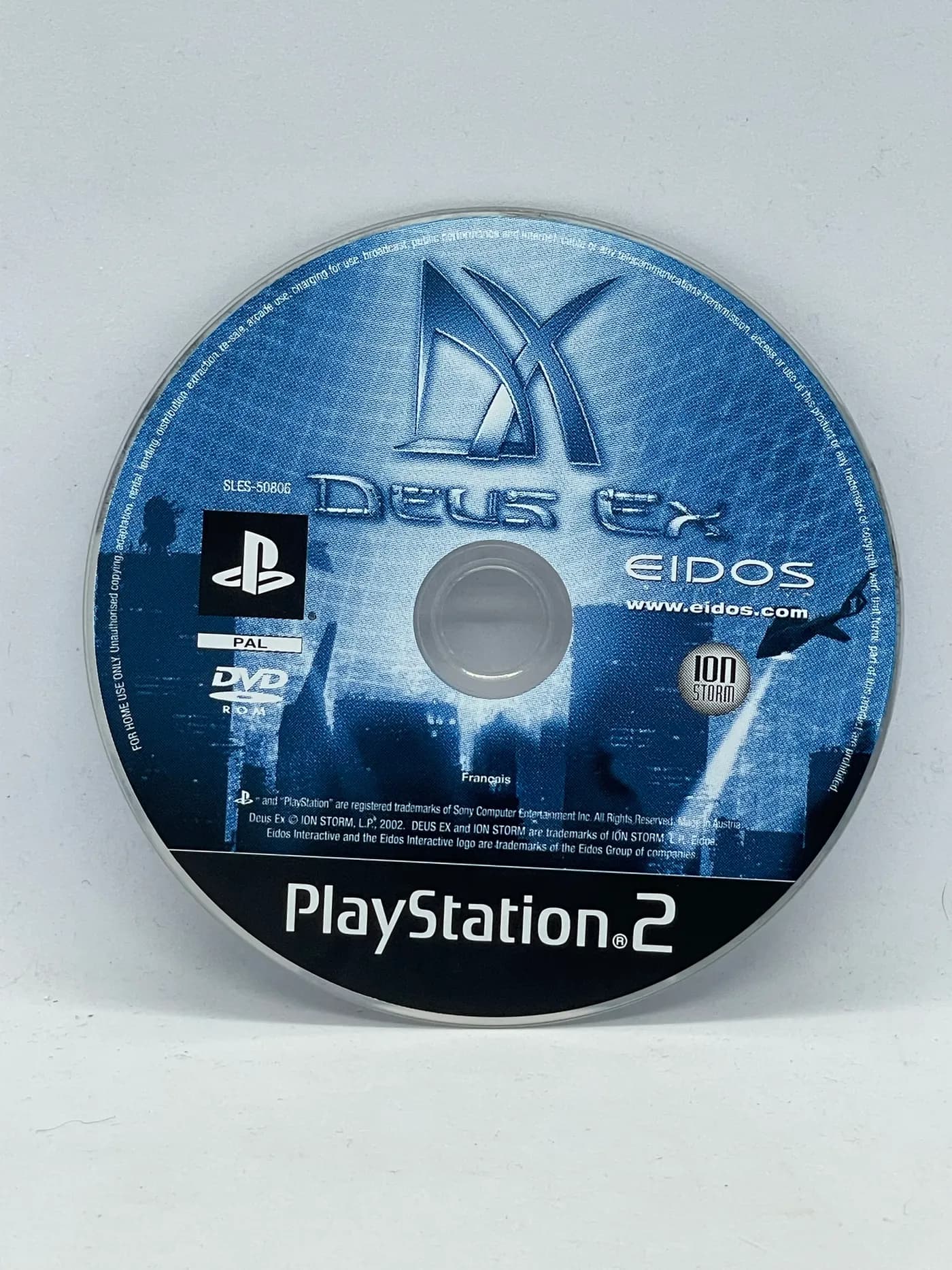 Deus Ex PS2 (FR) (game only)
