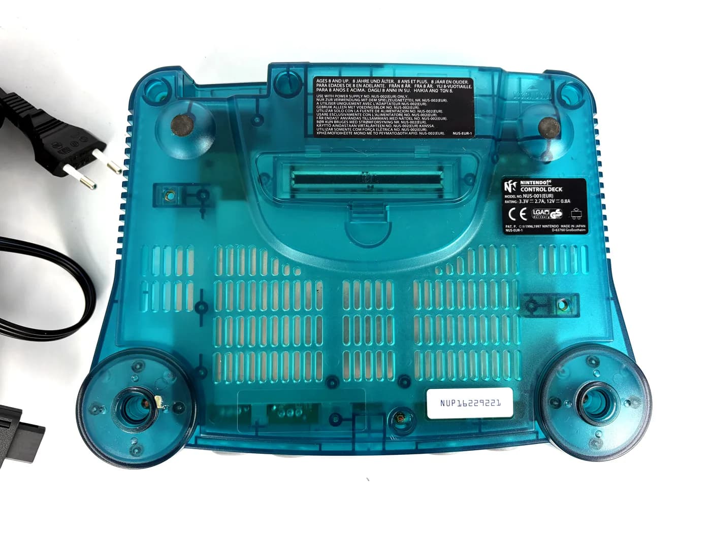 Nintendo 64 Ice Blue Set