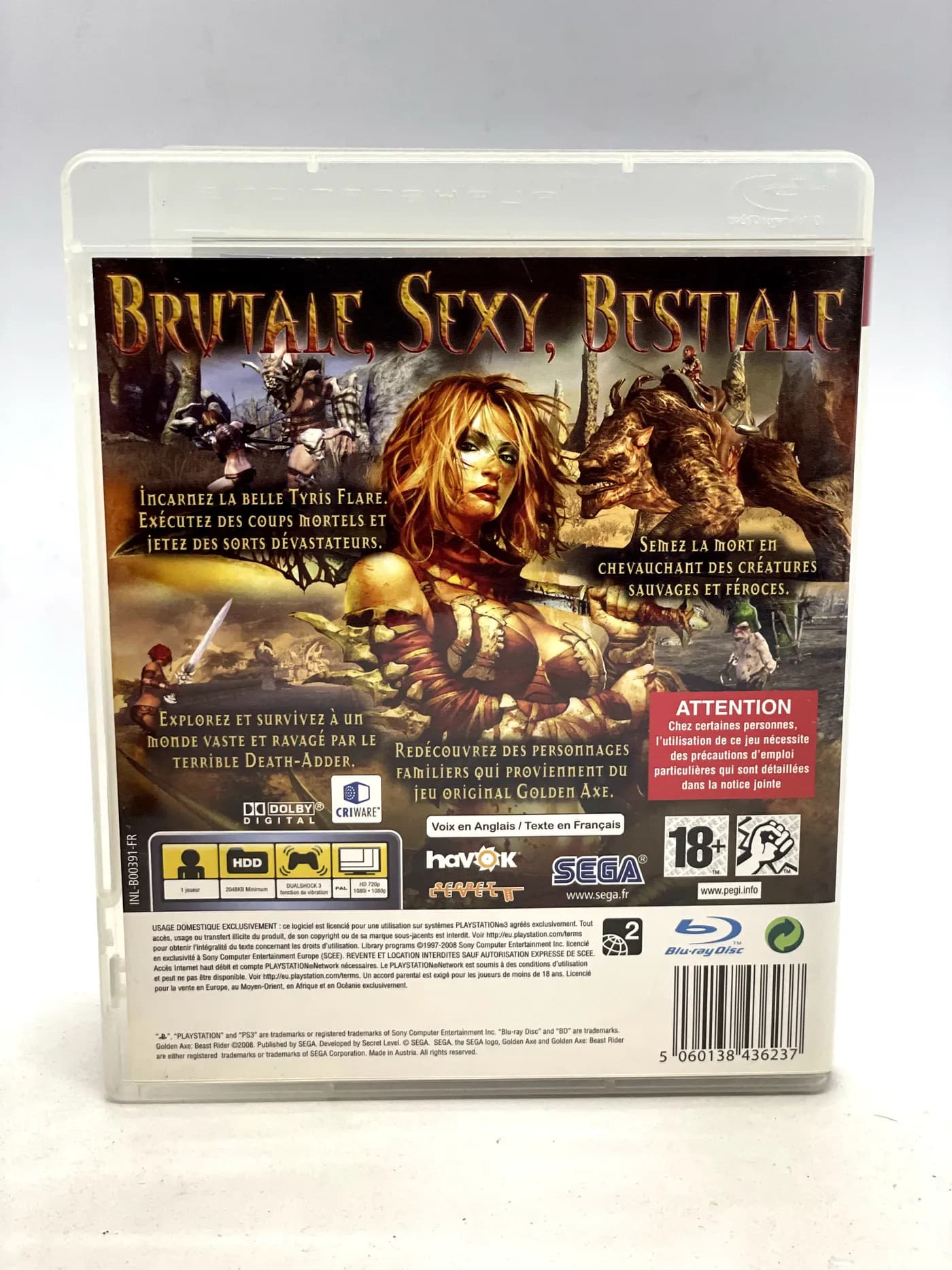 Golden Axe Beast Rider PS3
