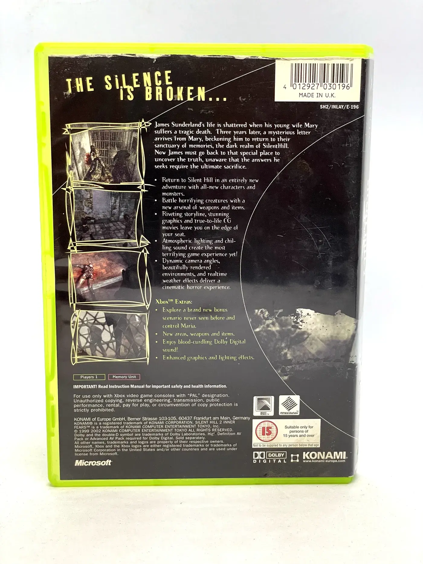 Silent Hill 2 Xbox