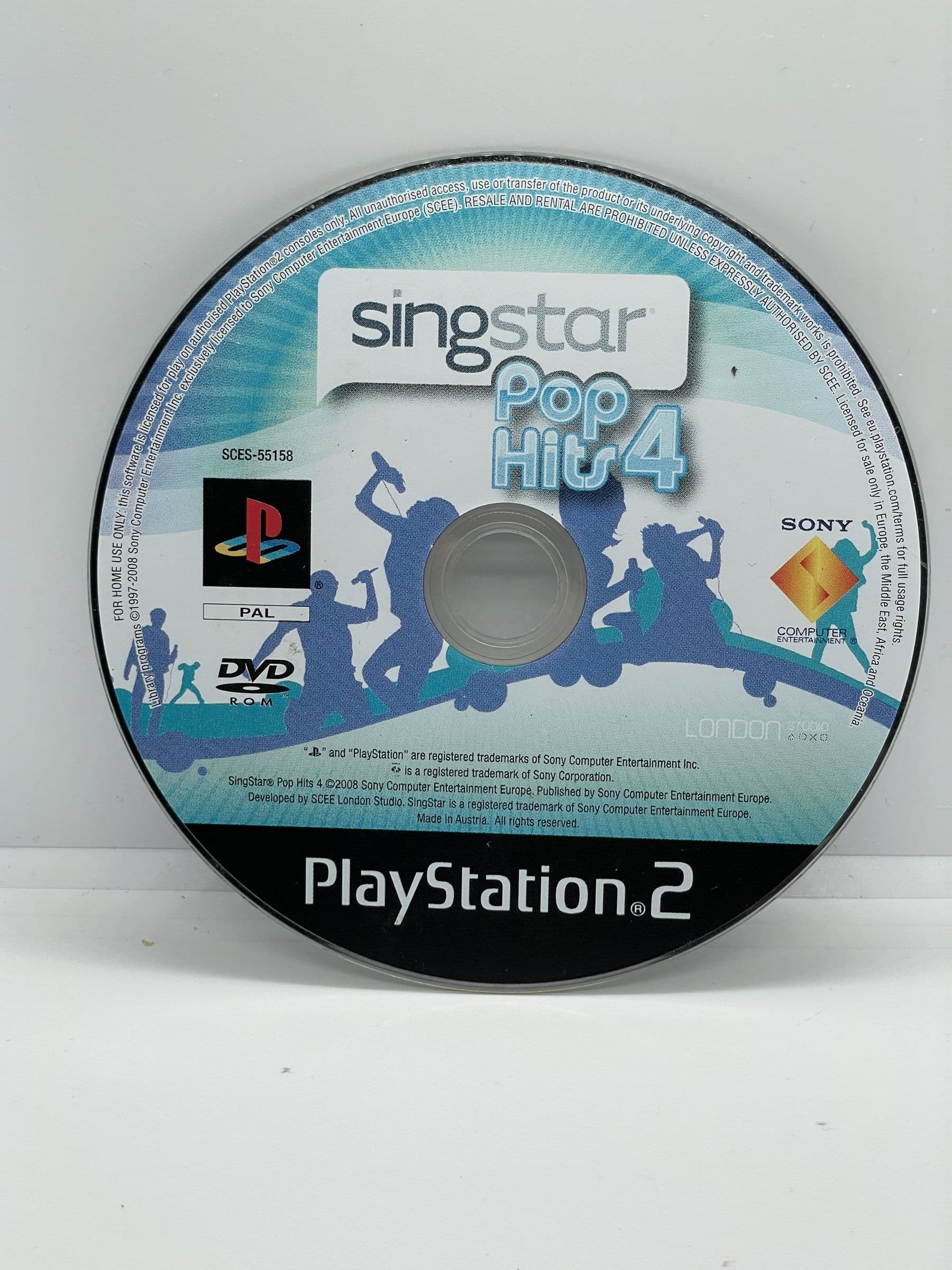 Singstar Pop Hits 4 PS2 (CD) (FR)