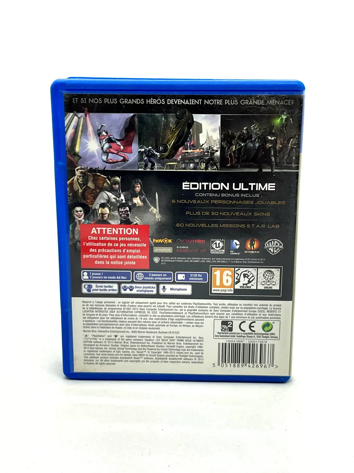 Injustice Ultimate Edition PS Vita