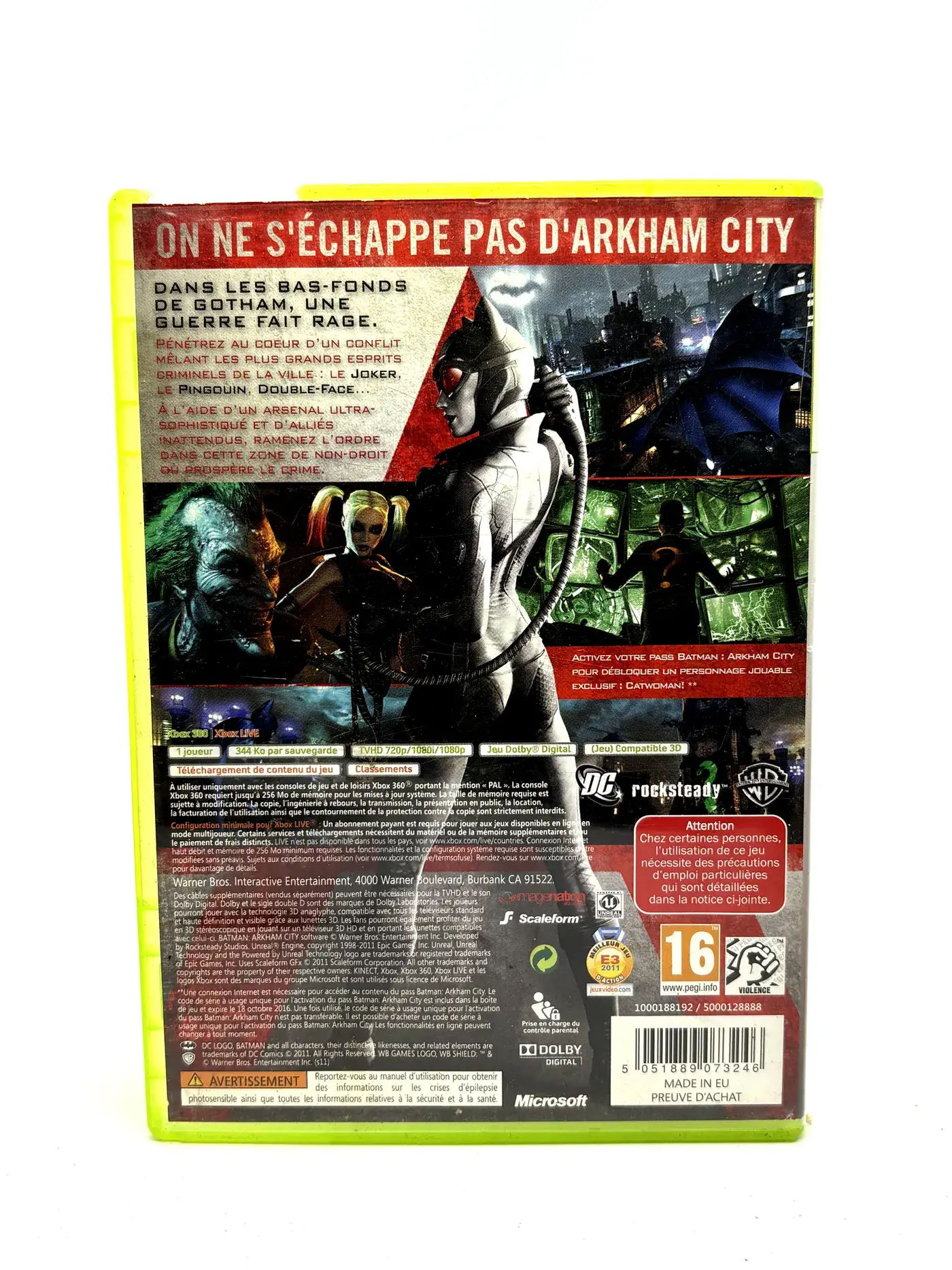 Batman Arkham City Xbox 360