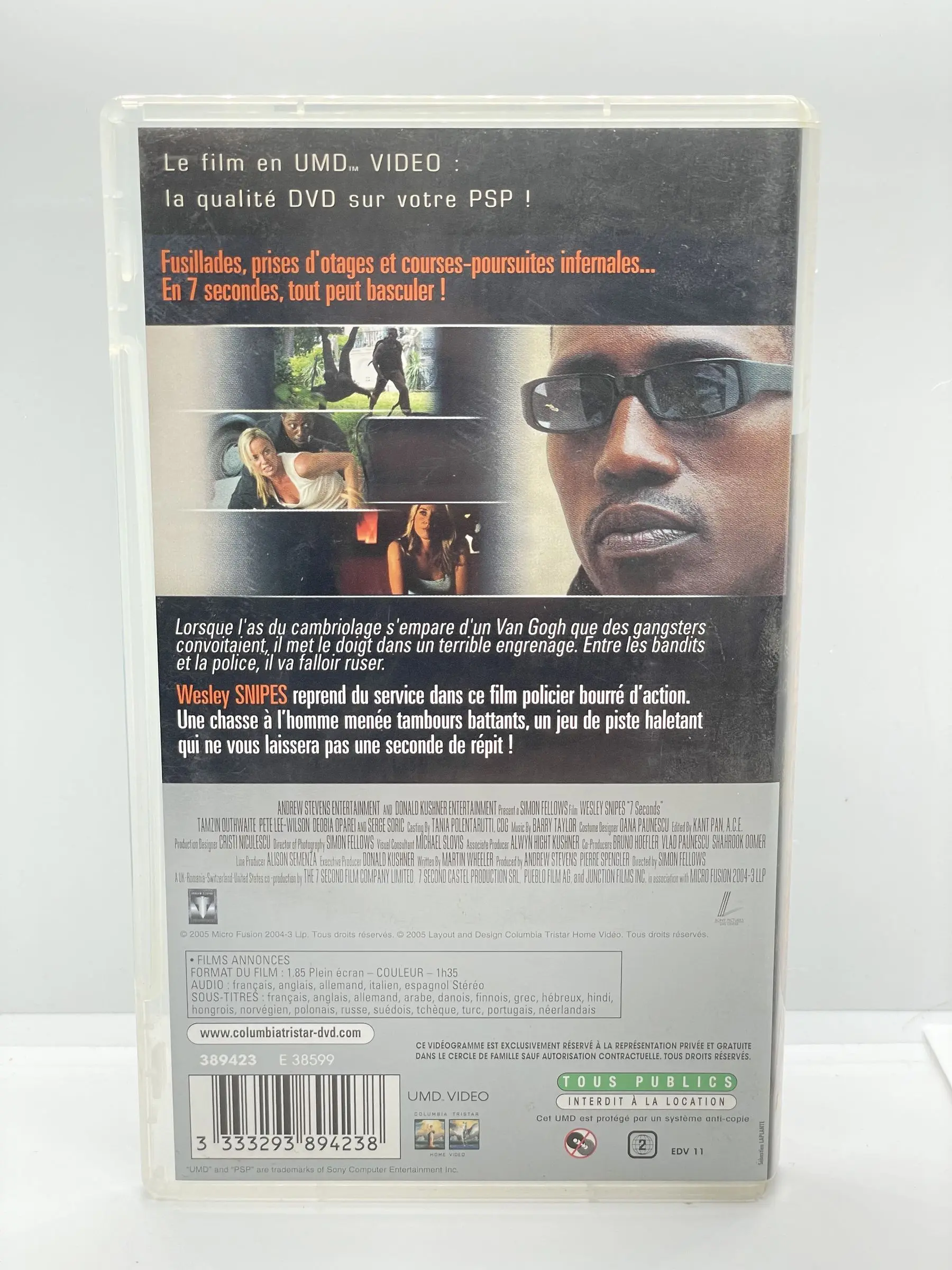 7 Seconds PSP Video