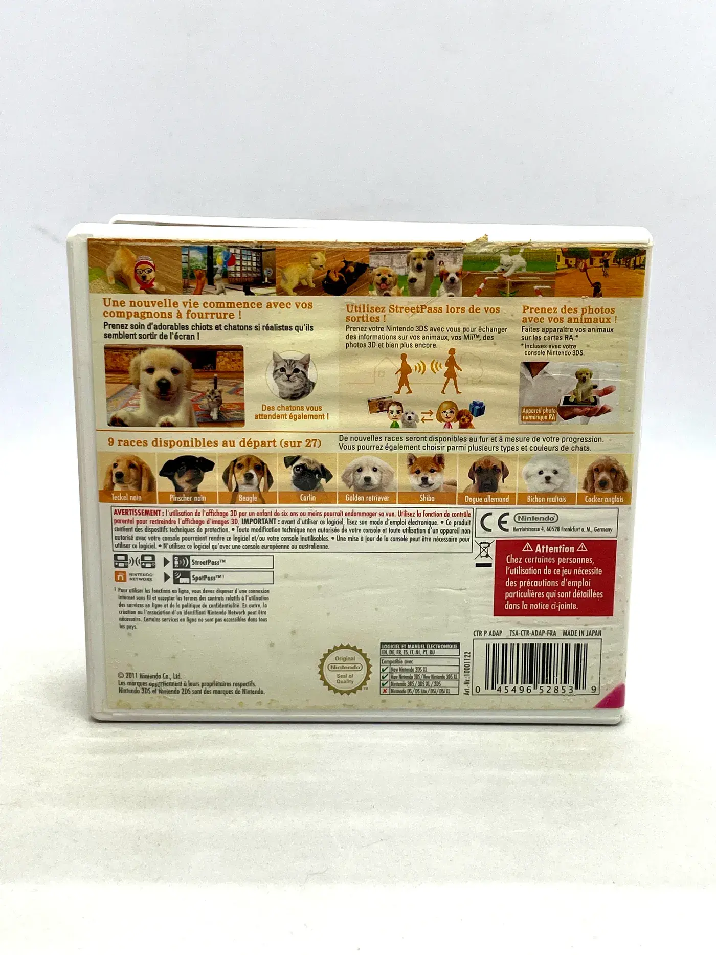 Nintendogs + cats Nintendo 3DS