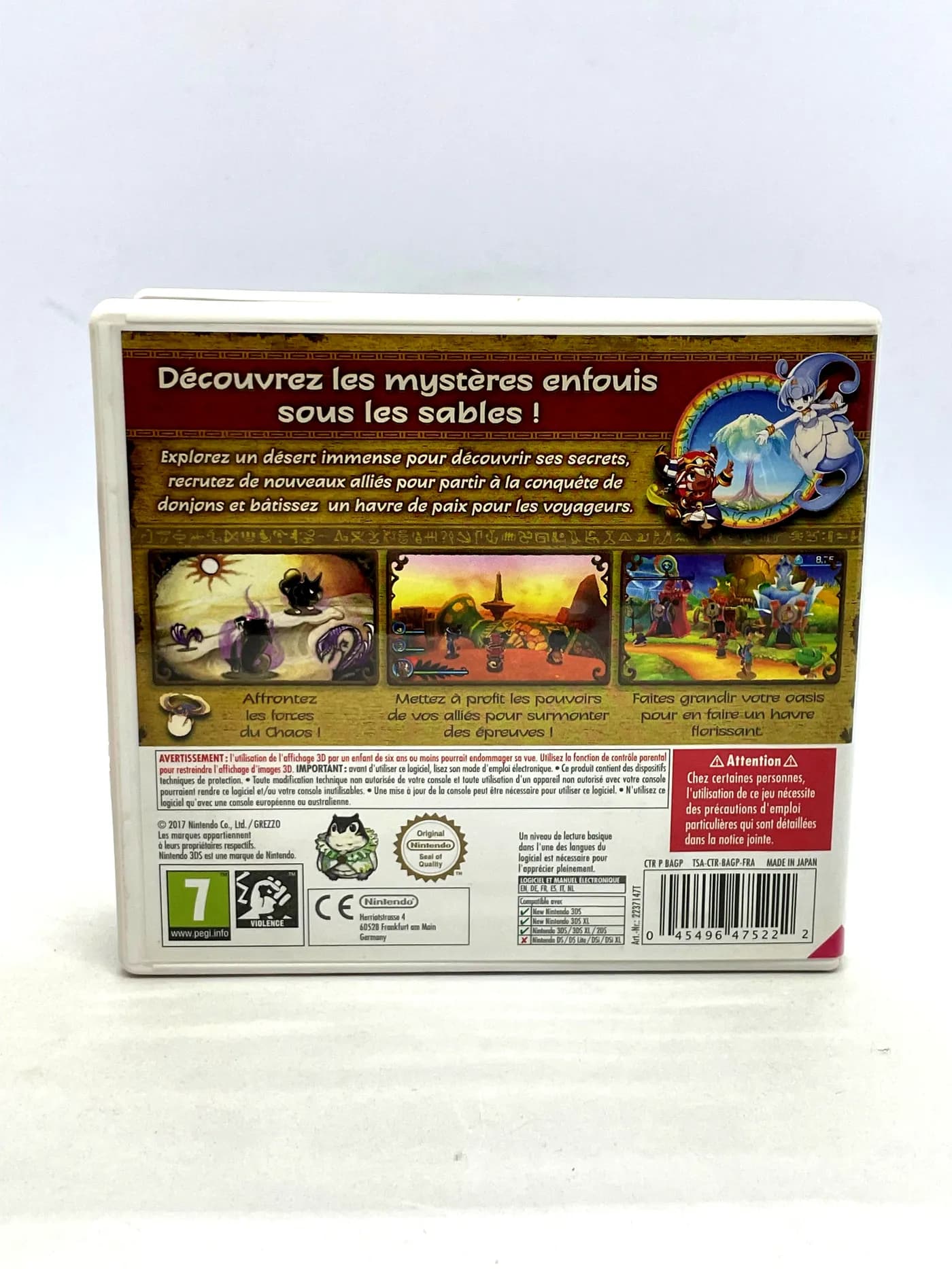 Ever Oasis Nintendo 3DS