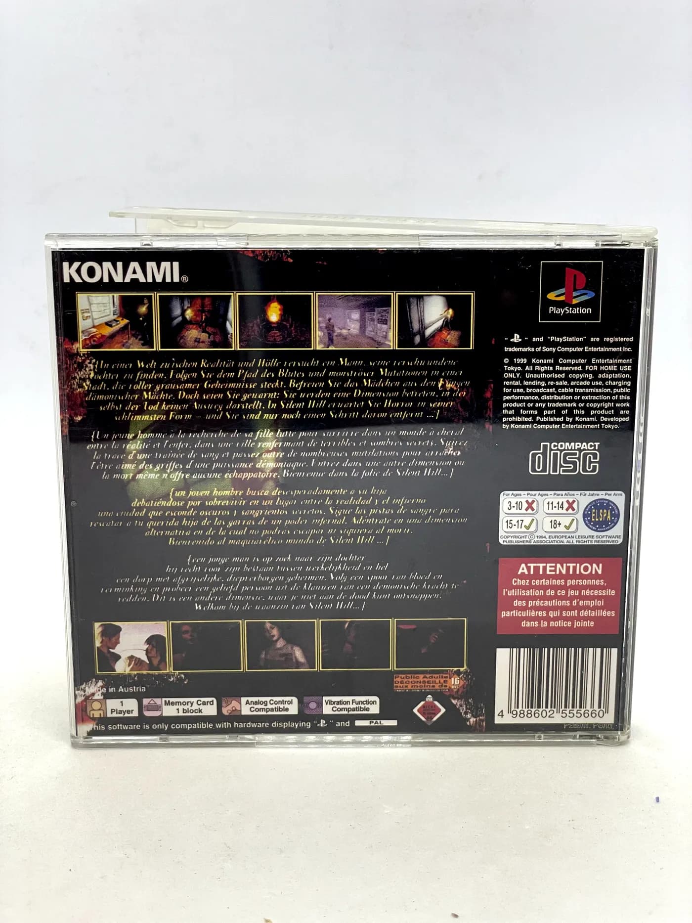 Silent Hill PS1 PSX