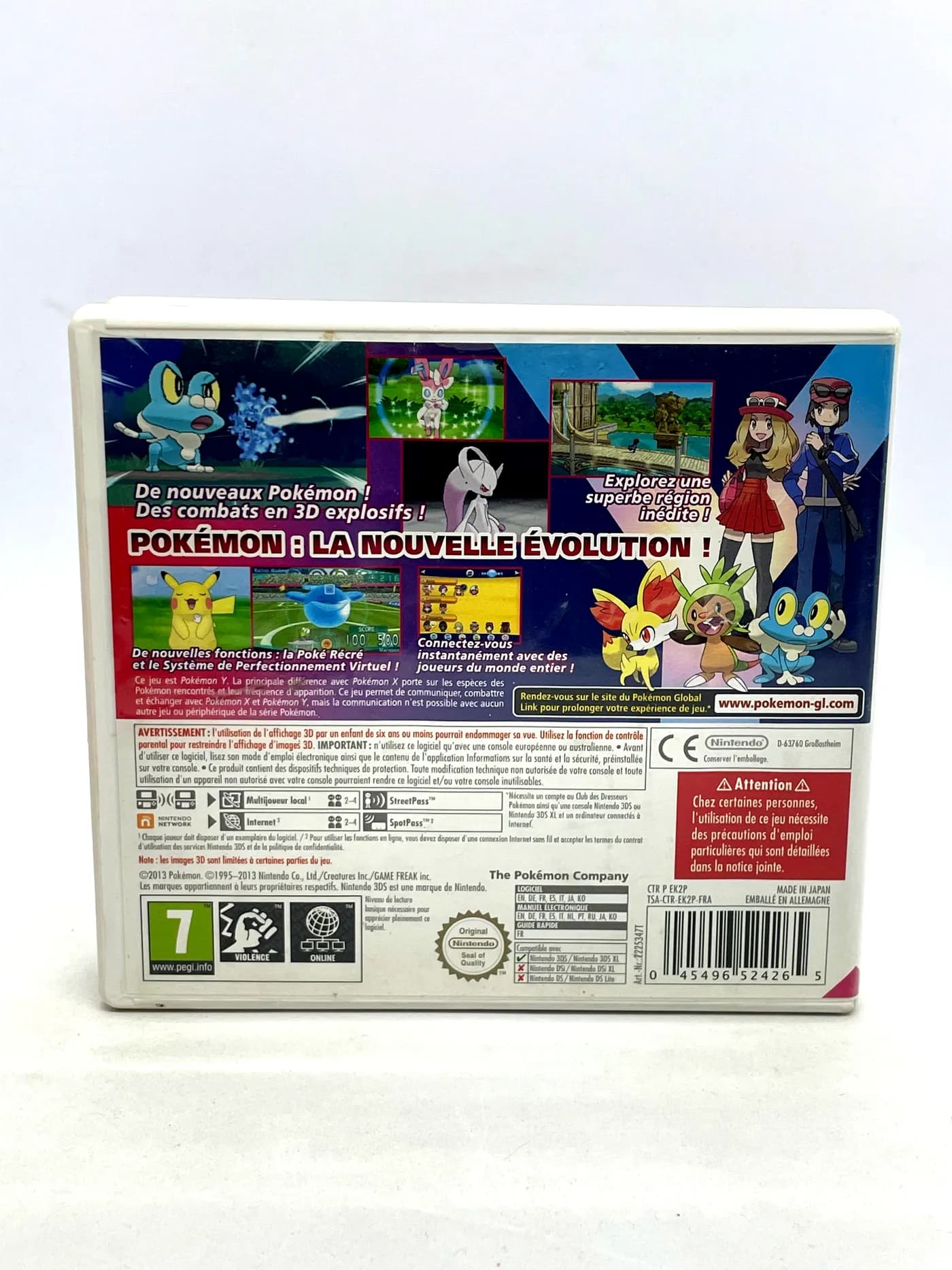 Pokemon Y Nintendo 3DS