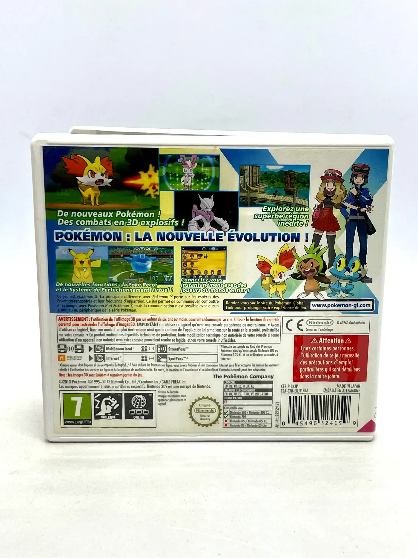 Pokemon X Nintendo 3DS