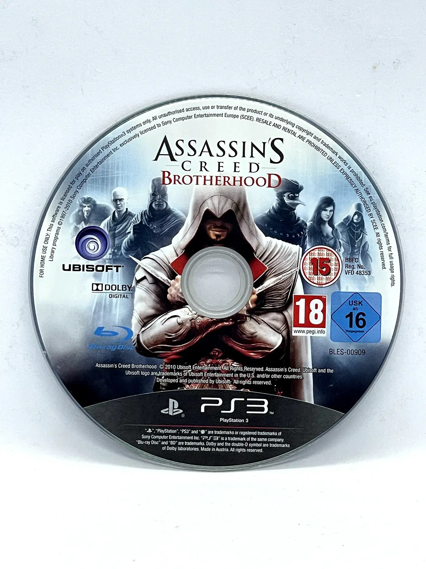 Assassin's Creed Brotherhood PS3 (game only)