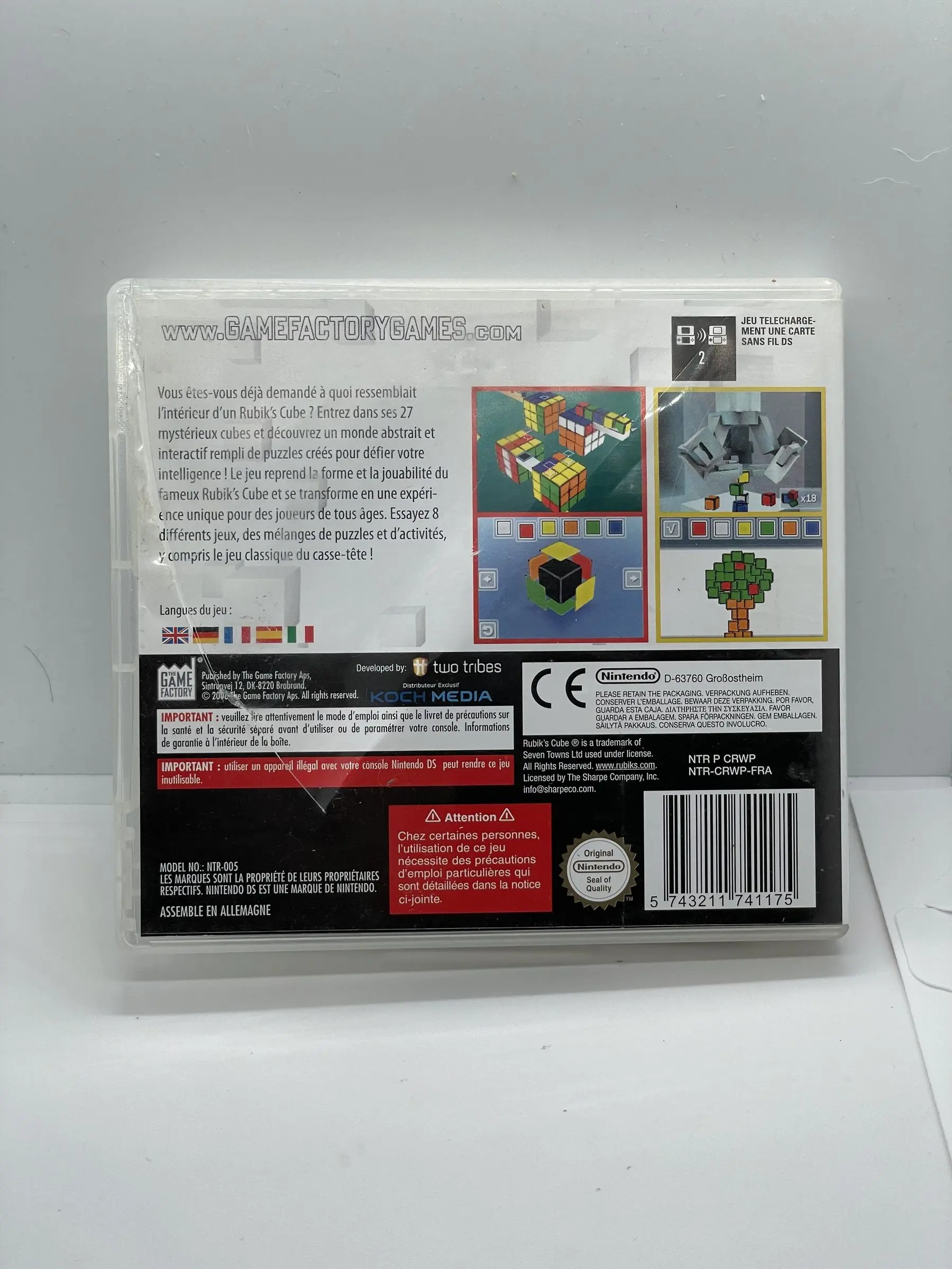 Rubik's World Puzzle DS