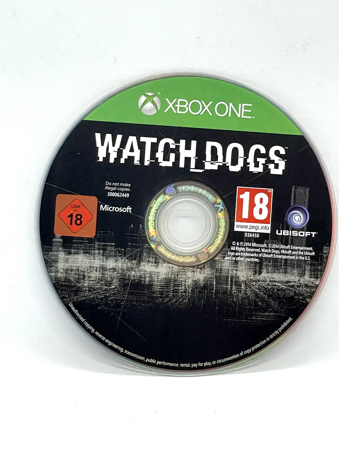 Watch Dogs Xbox One (game only)