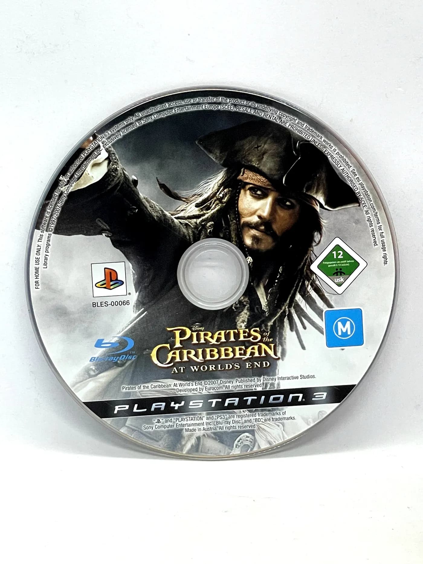 Pirates of Caribbean At World's End PS3 (game only)