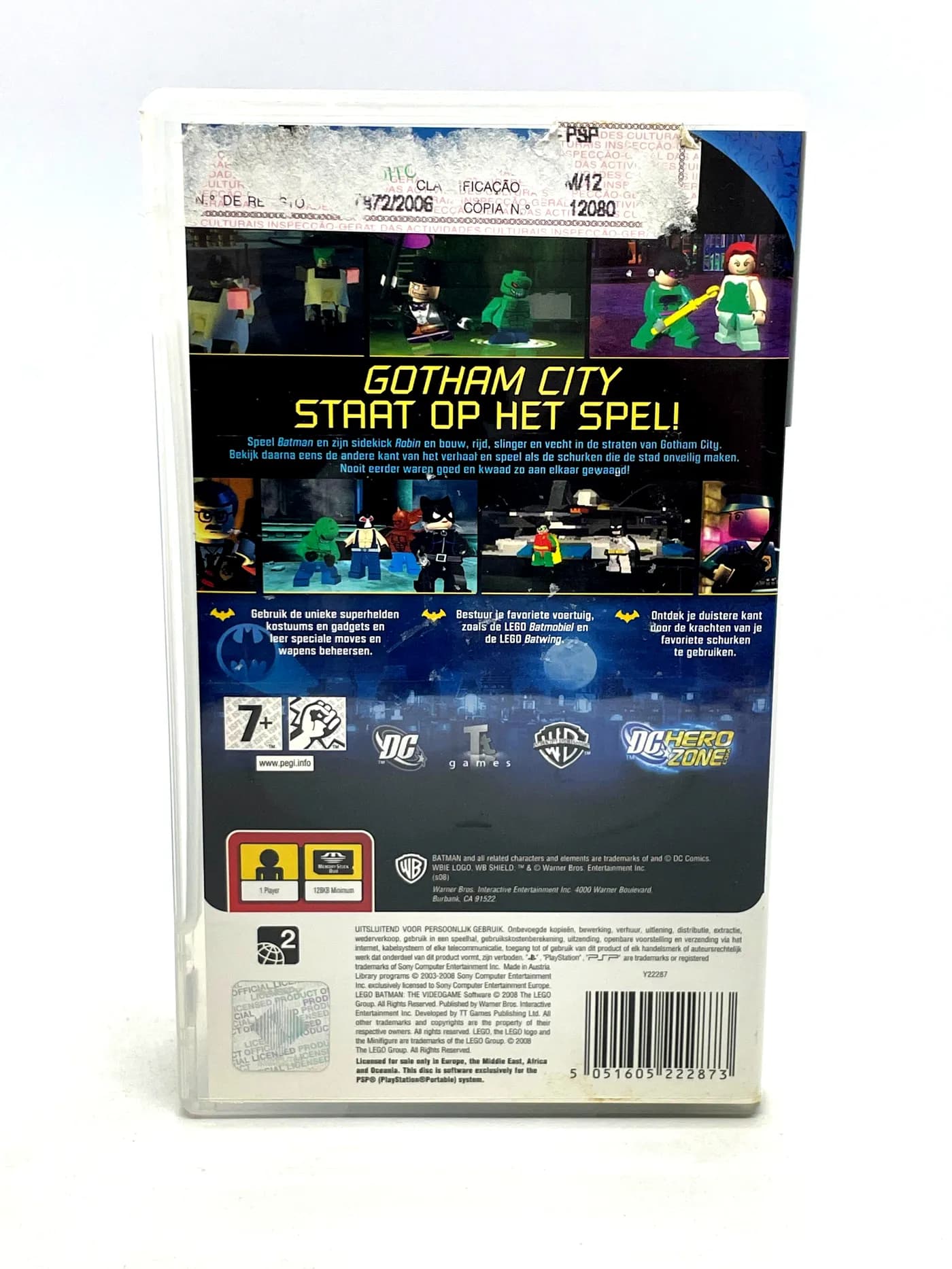 Lego Batman The Video Game PSP