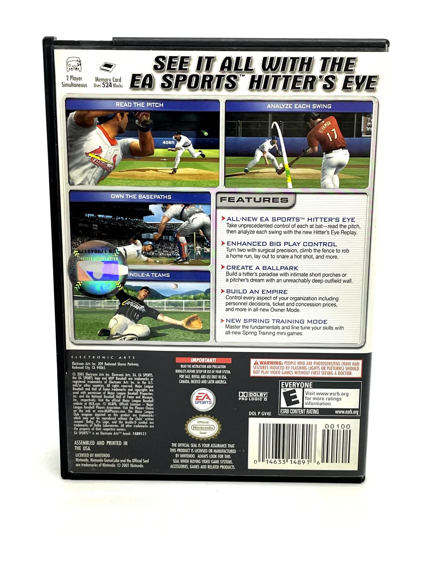 MVP Baseball 2005 Nintendo GameCube