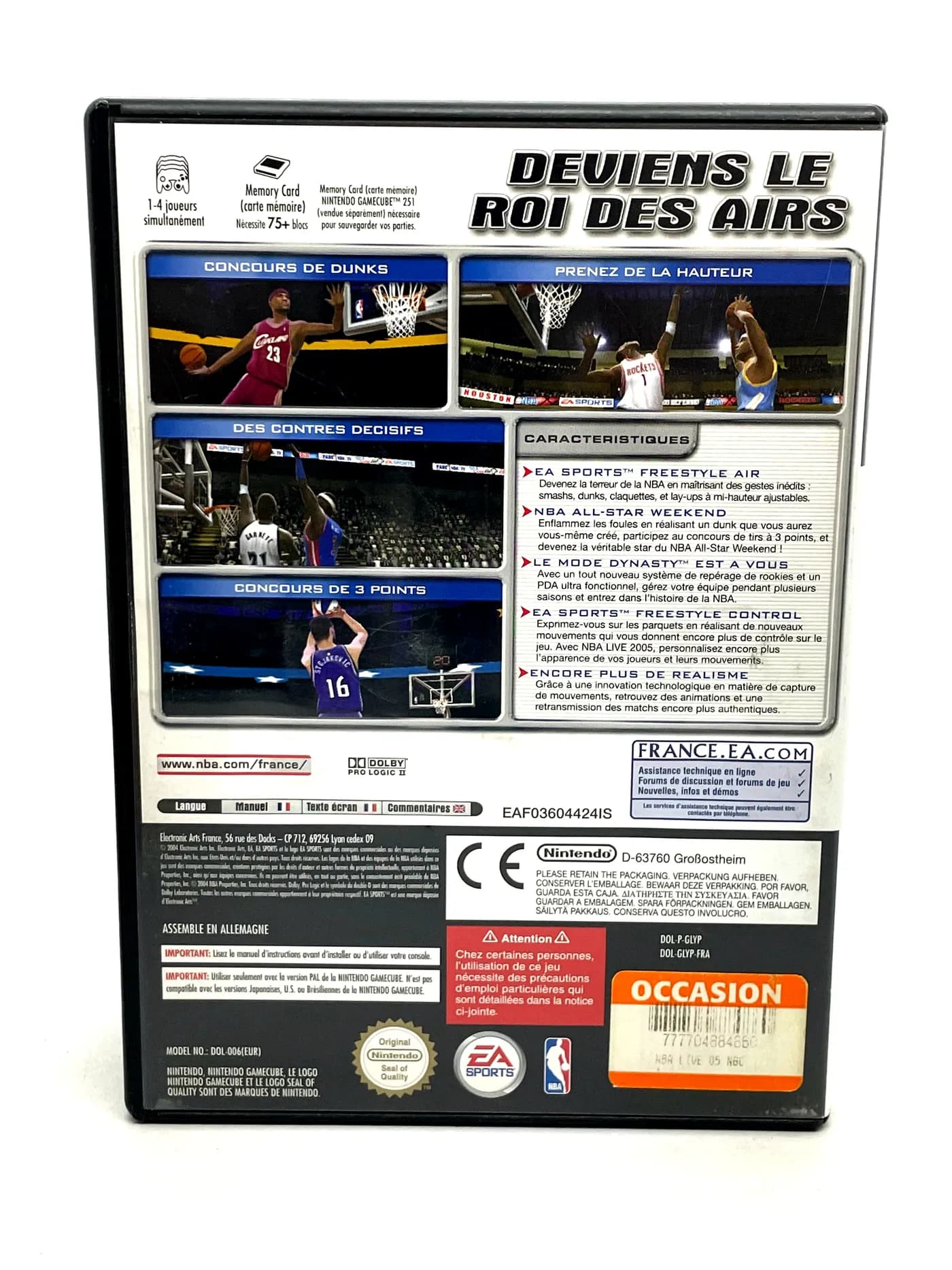 NBA Live 2005 Nintendo GameCube