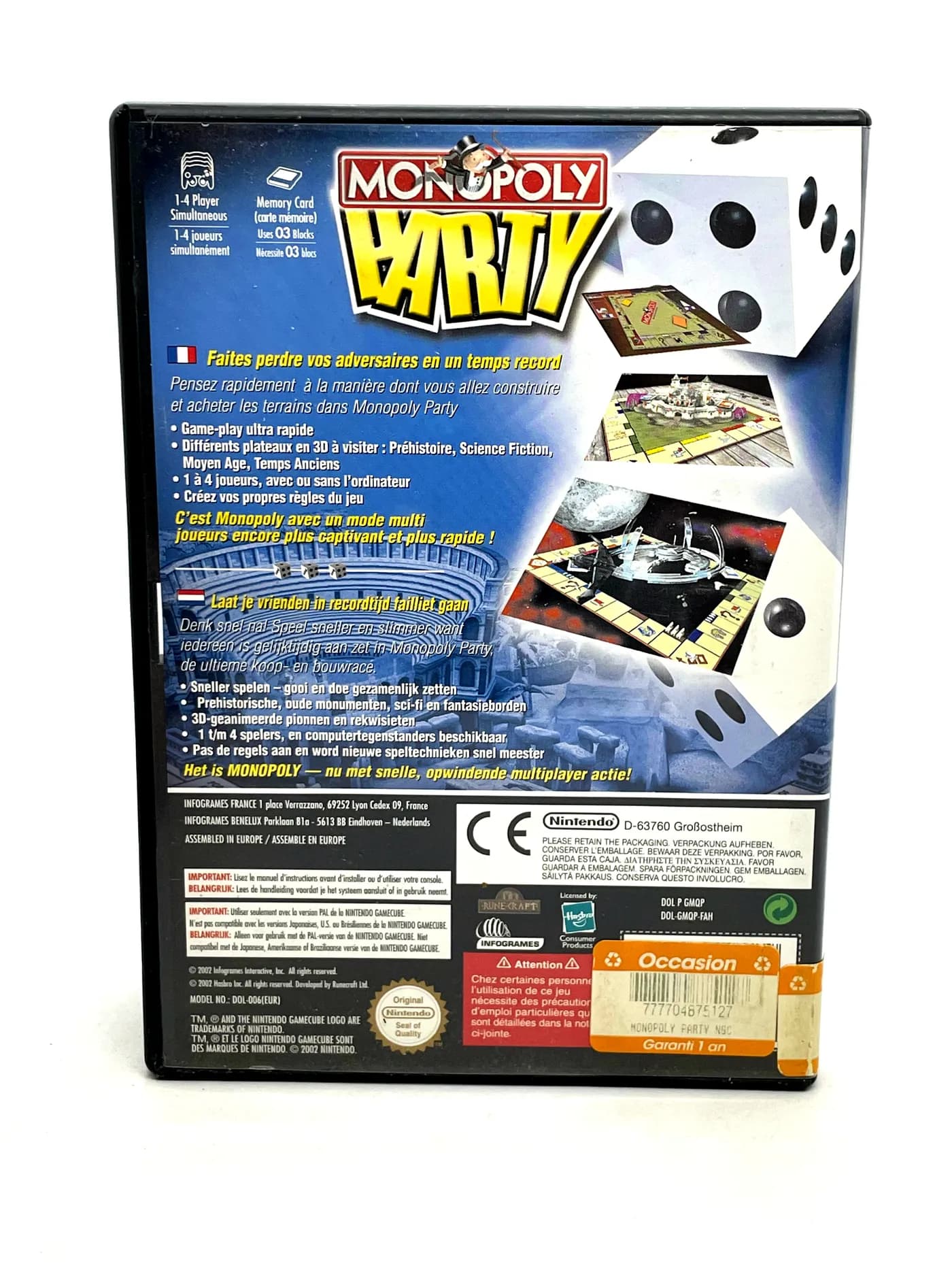 Monopoly Party Nintendo GameCube
