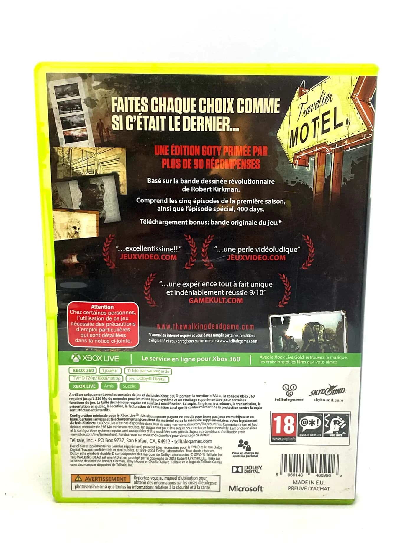 The Walking Dead Game of the Year Edition Xbox 360