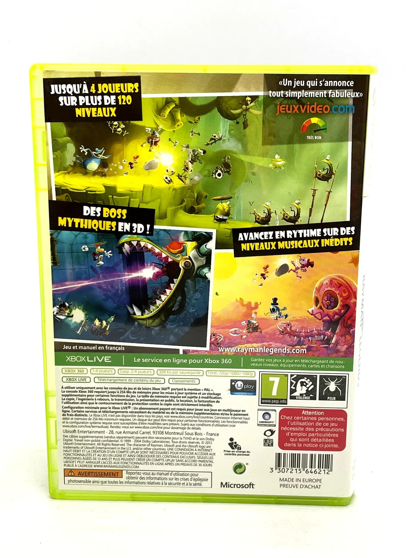 Rayman Legends Xbox 360