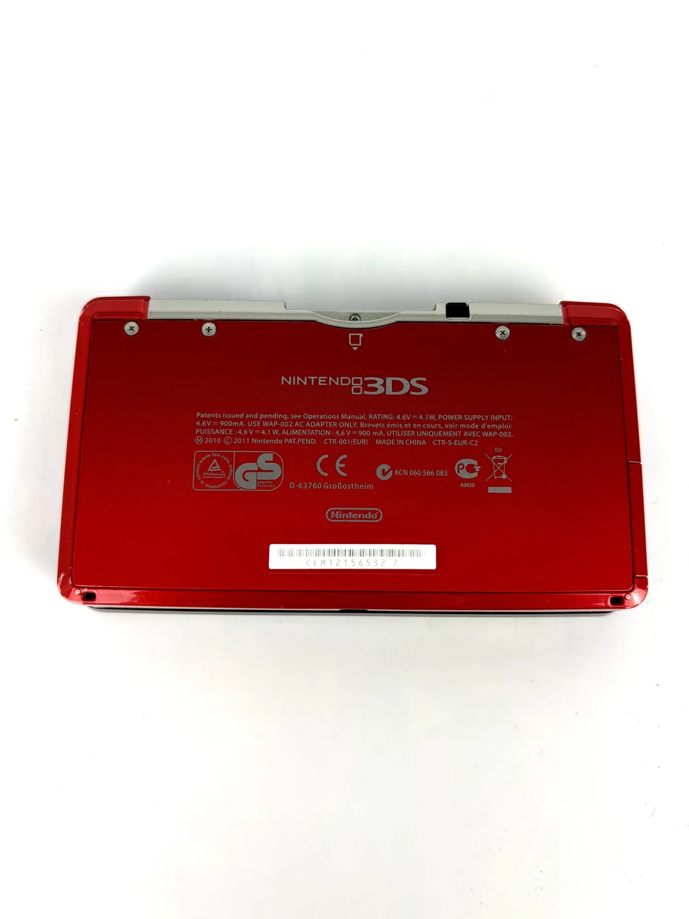 Nintendo 3DS Red Console Set
