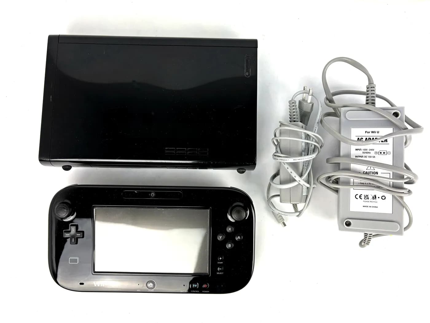 Nintendo Wii U Black Console Set