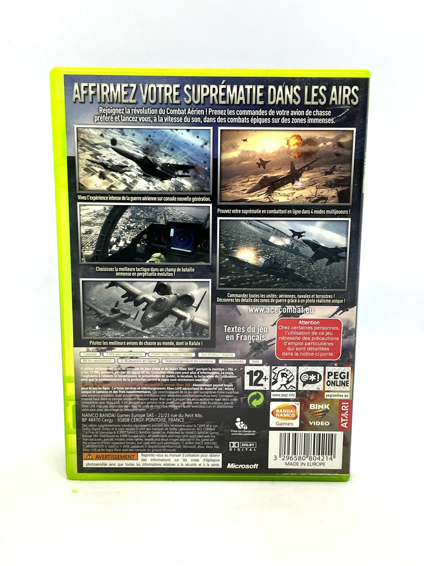 Ace Combat 6 Fires of Liberation Xbox 360