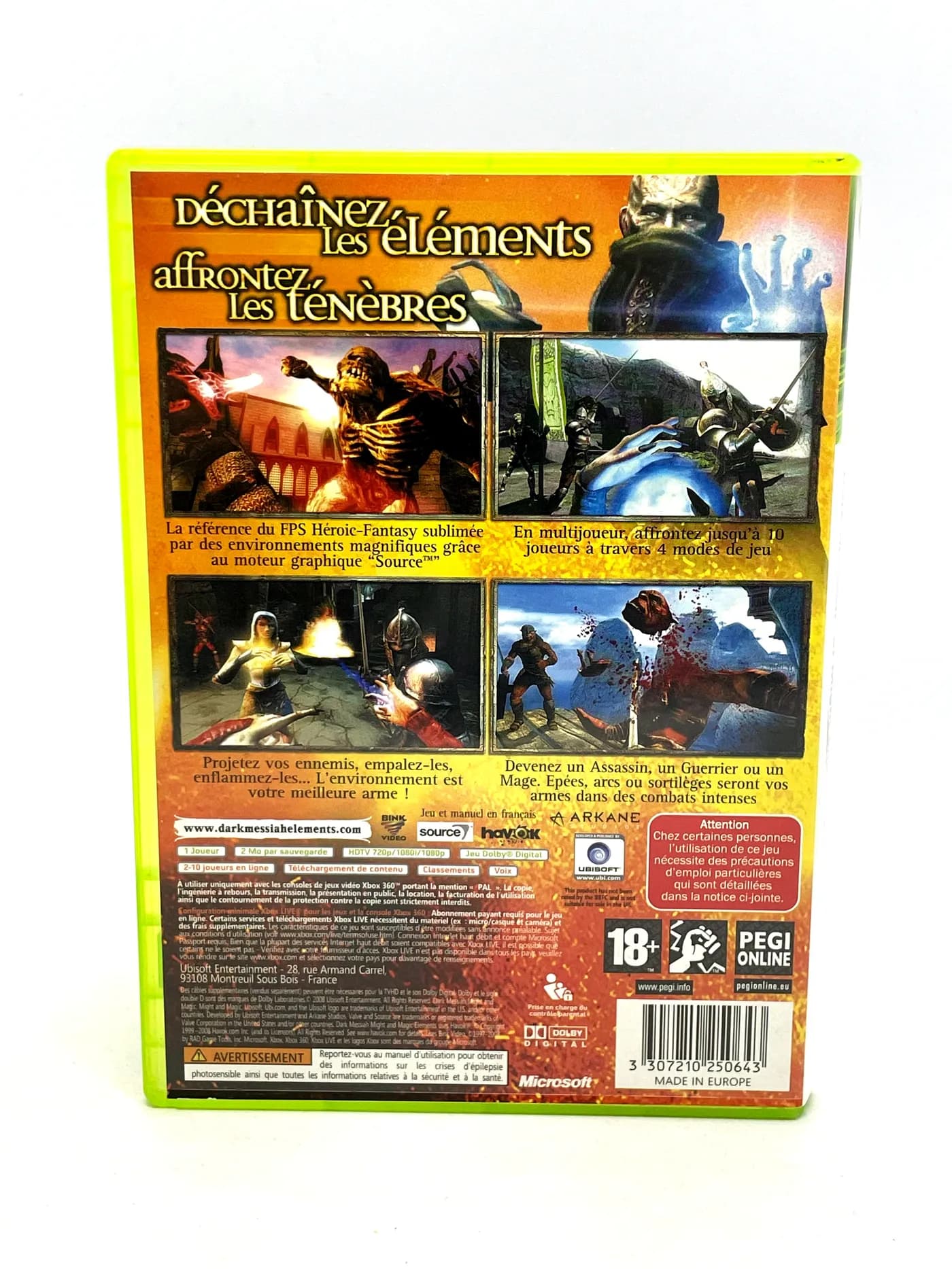 Dark Messiah of Might and Magic - Elements Xbox 360
