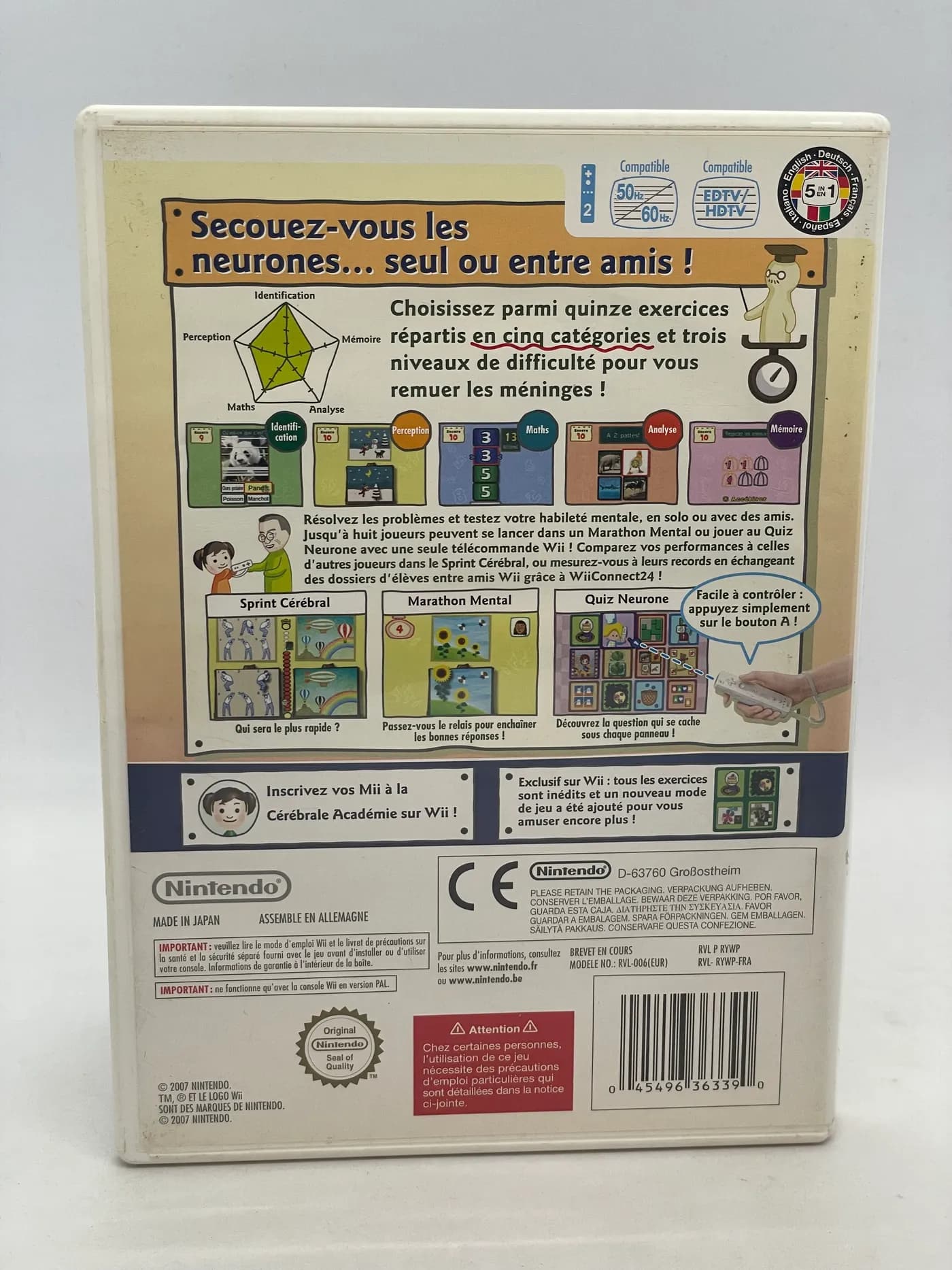 Big Brain Academy Nintendo Wii