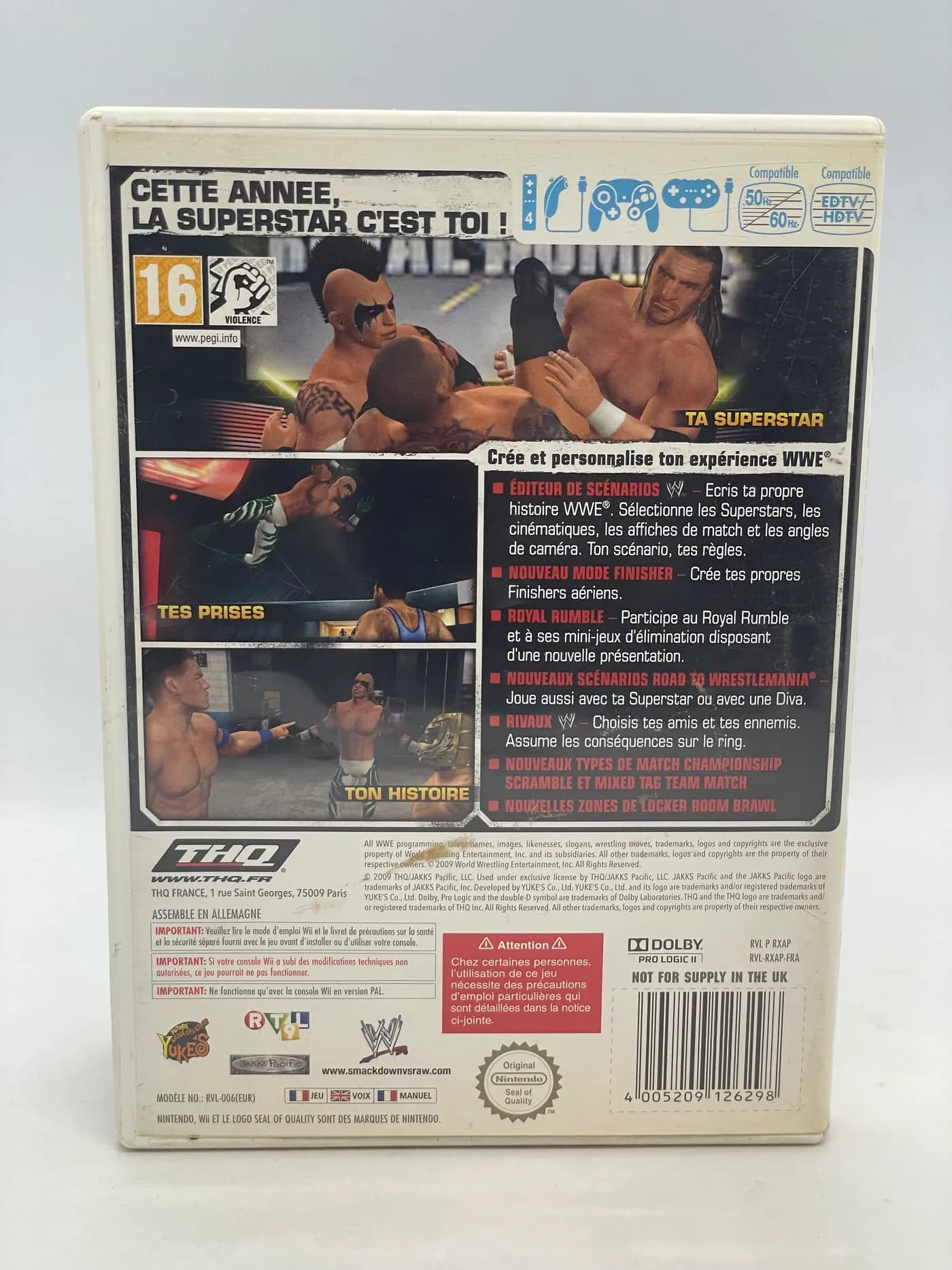 WWE Smackdown vs. Raw 2010 Nintendo Wii