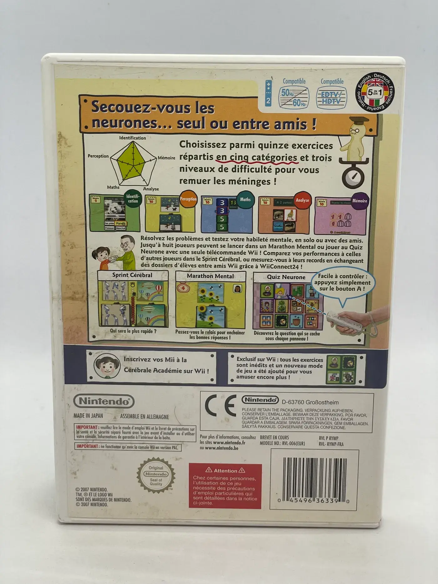 Big Brain Academy Nintendo Wii