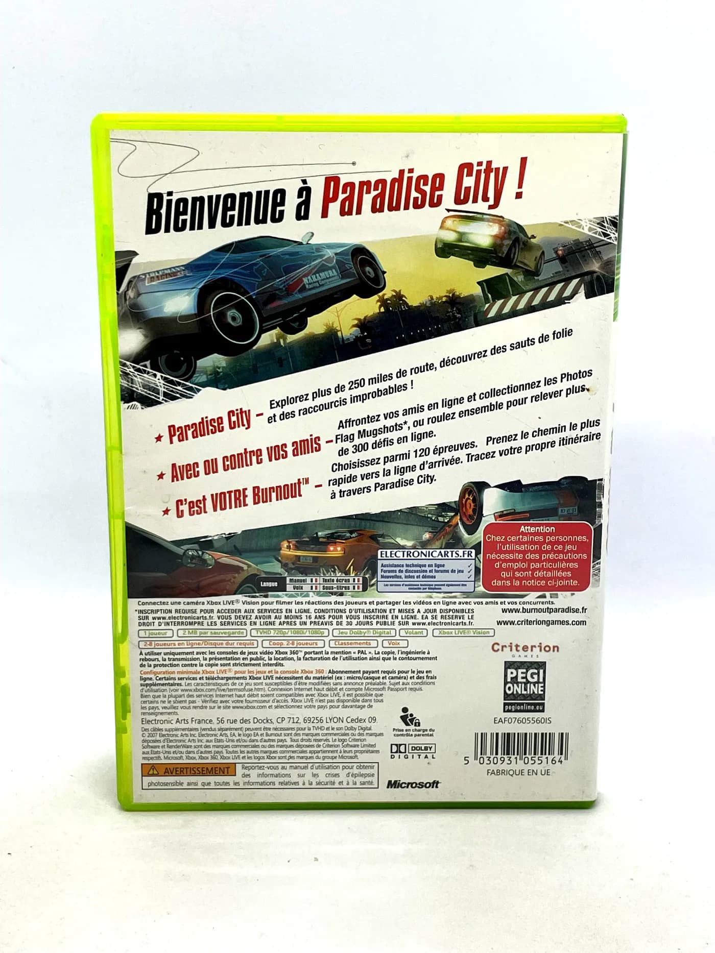 Burnout Paradise Xbox 360