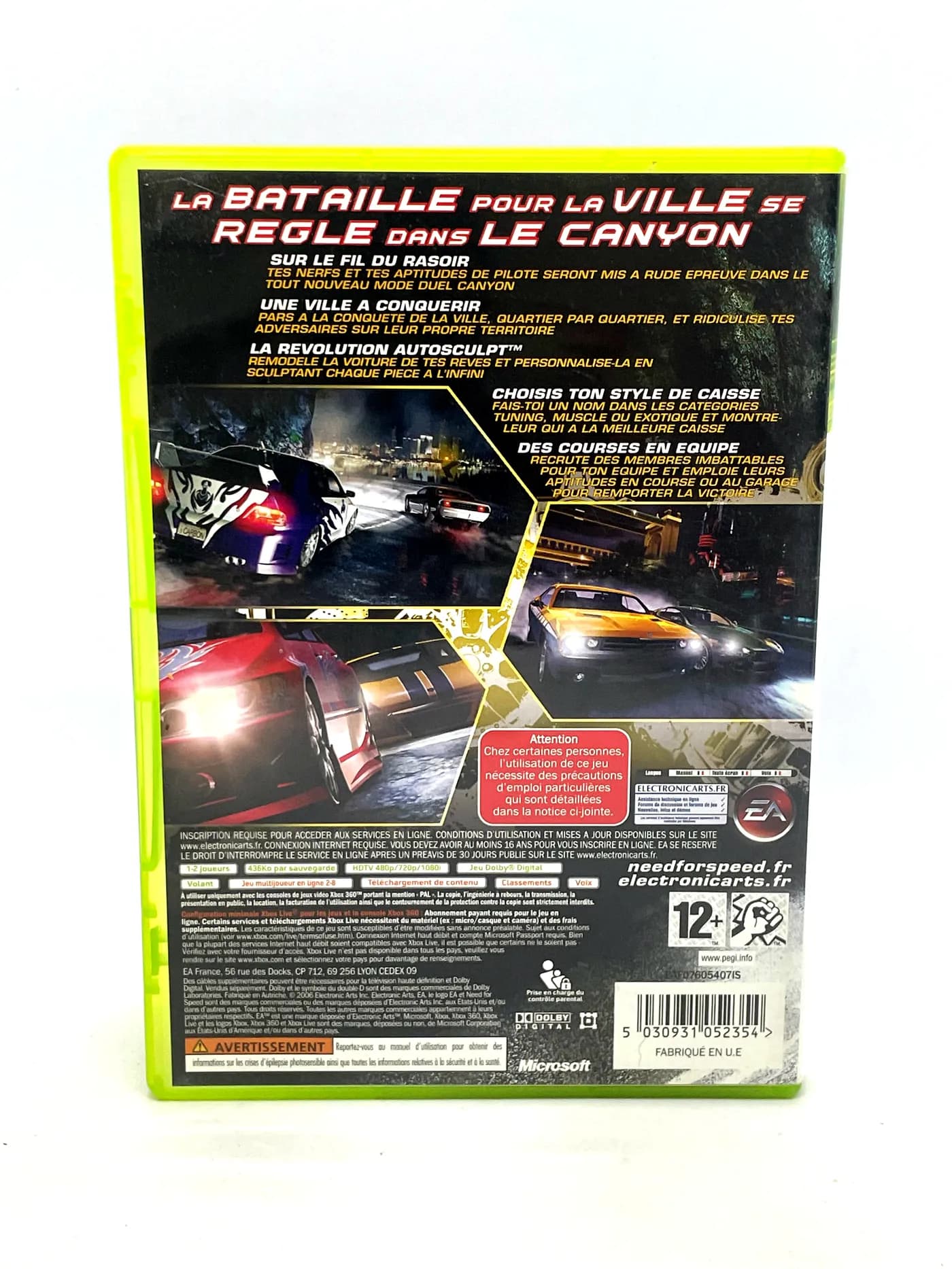 Need for Speed Carbon Xbox 360