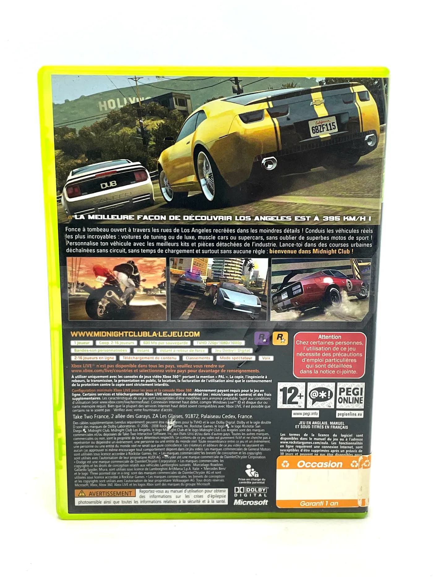 Midnight Club Los Angeles Complete Edition Xbox 360