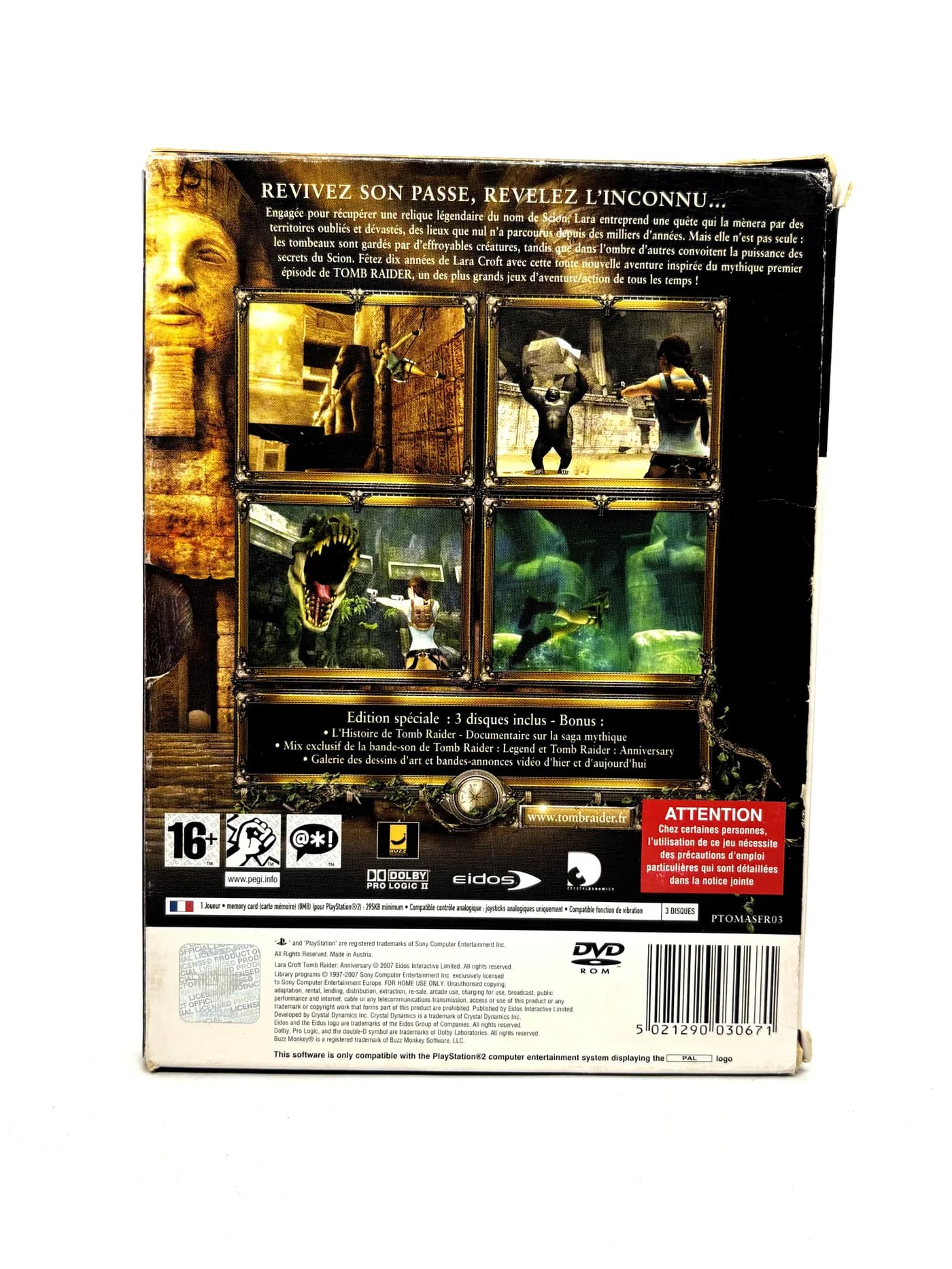Tomb Raider Anniversary Collector's Edition PS2
