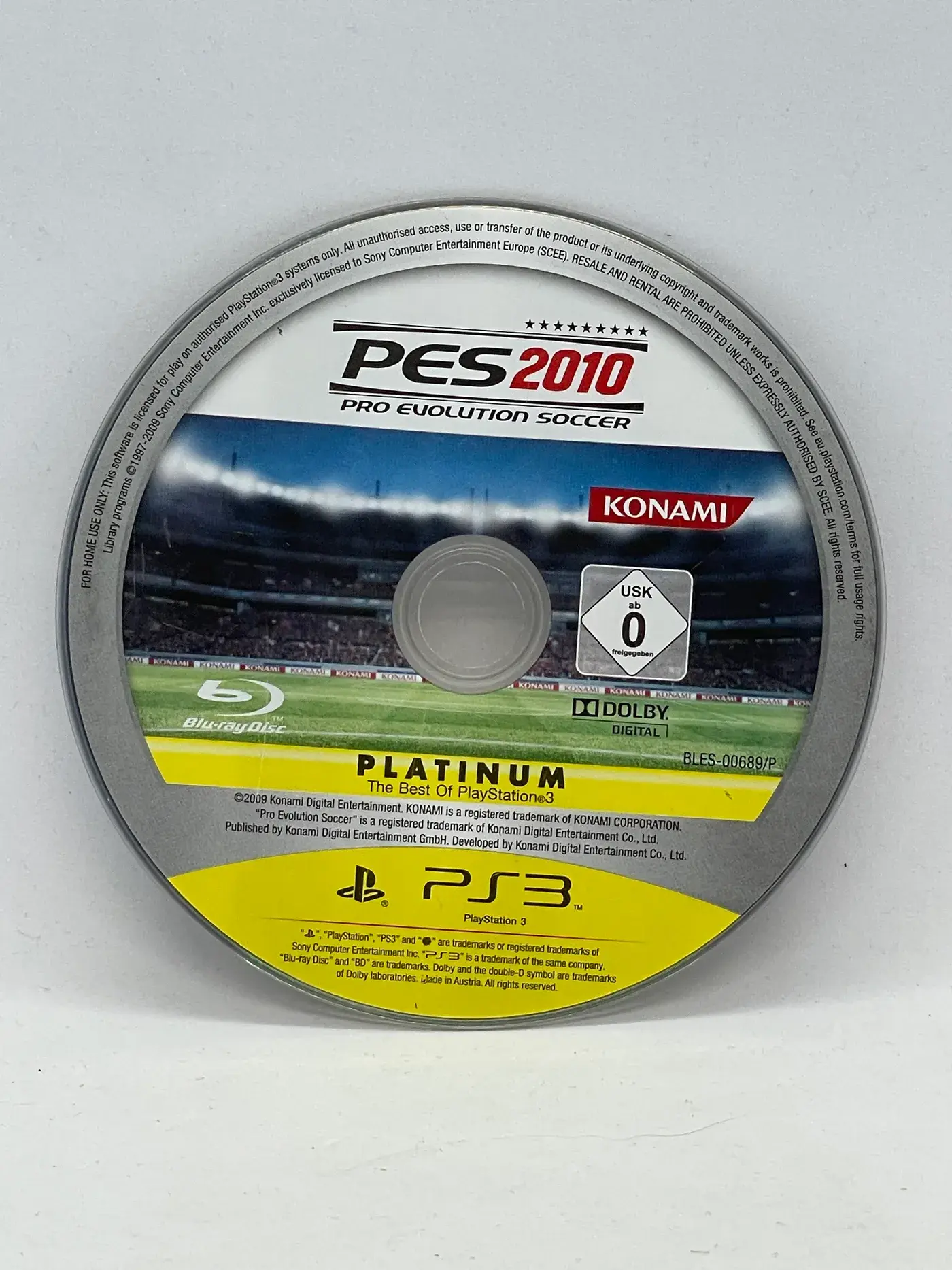 Pro Evolution Soccer 2010 PS3 (FR) (sama gra)