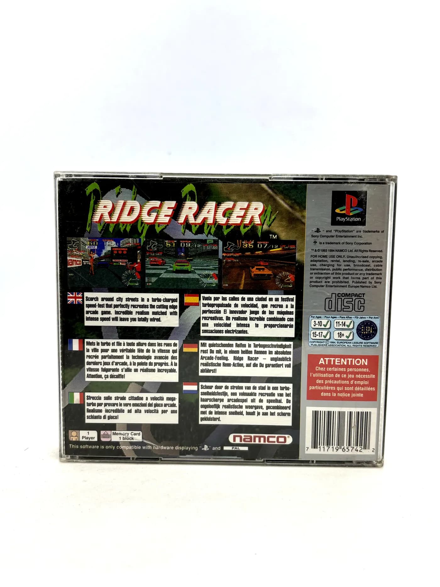 Ridge Racer PS1 PSX