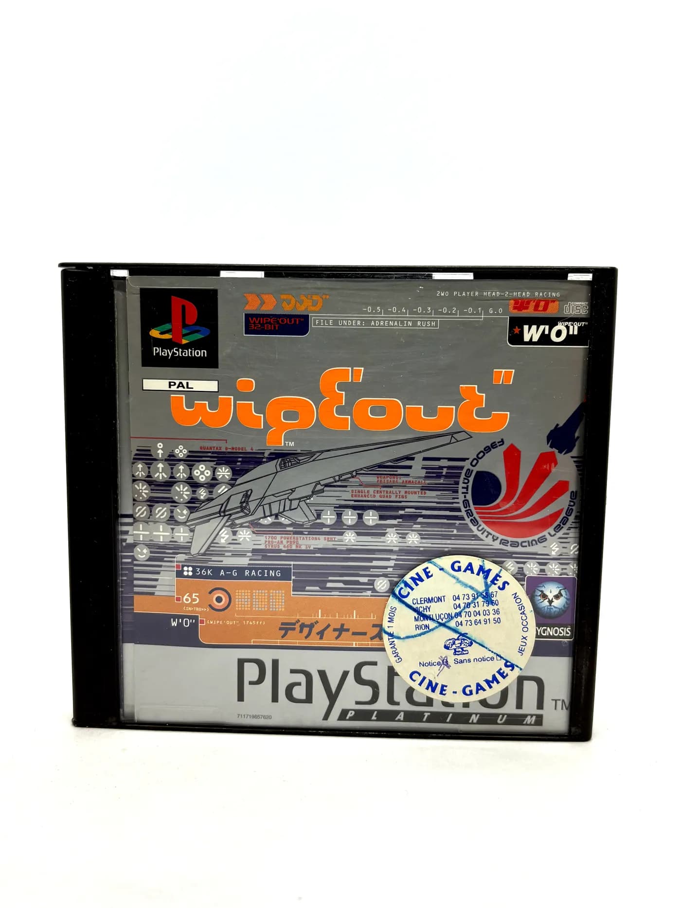 Wipeout PS1 PSX