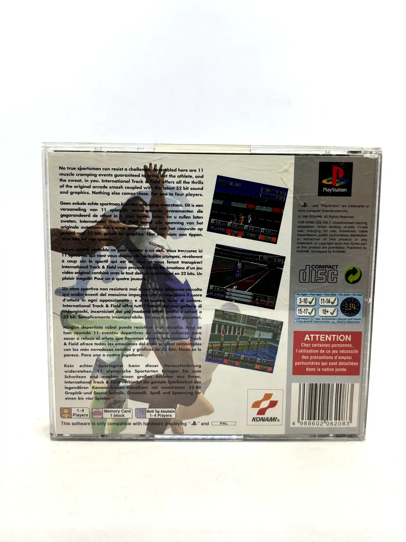 International Track and Field PS1 PSX