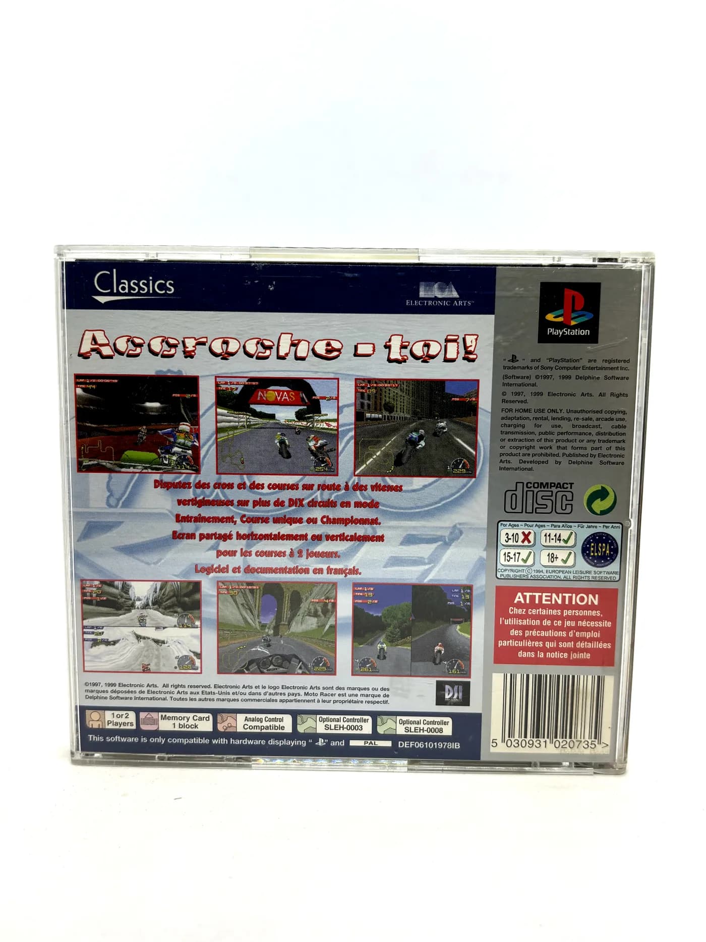Moto Racer PS1 PSX