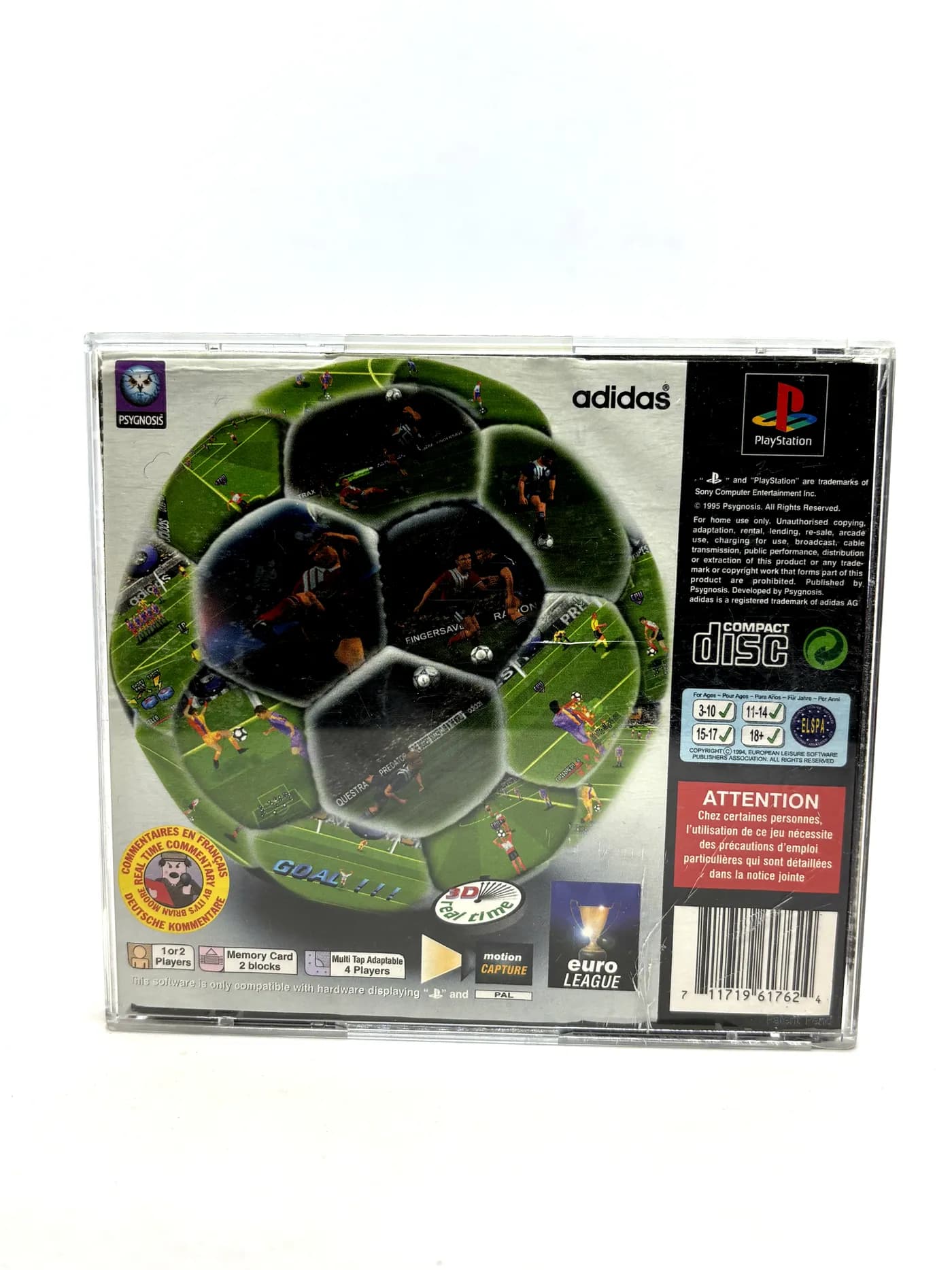 Adidas Power Soccer PS1 PSX