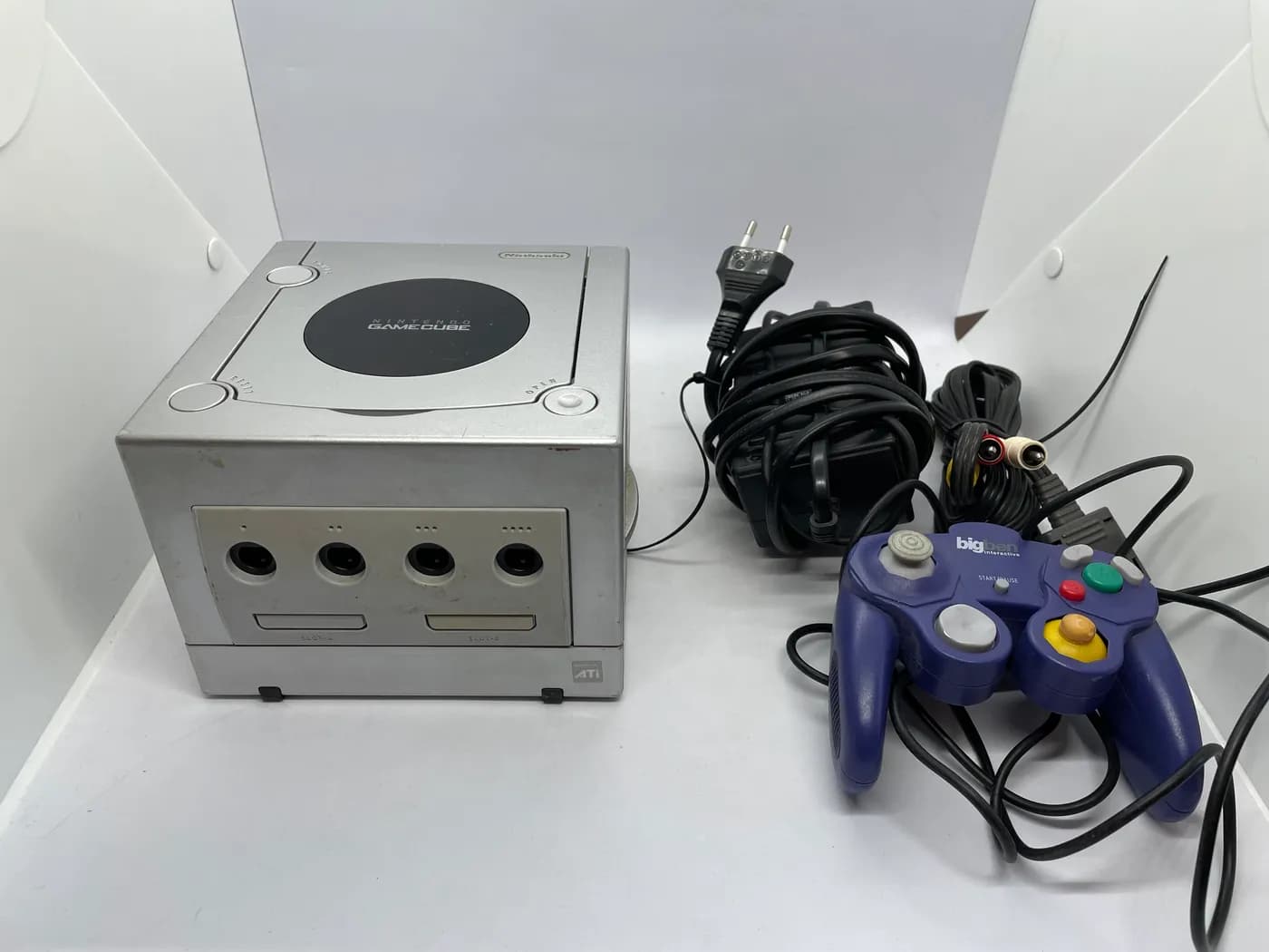Nintendo GameCube Console Gray Set