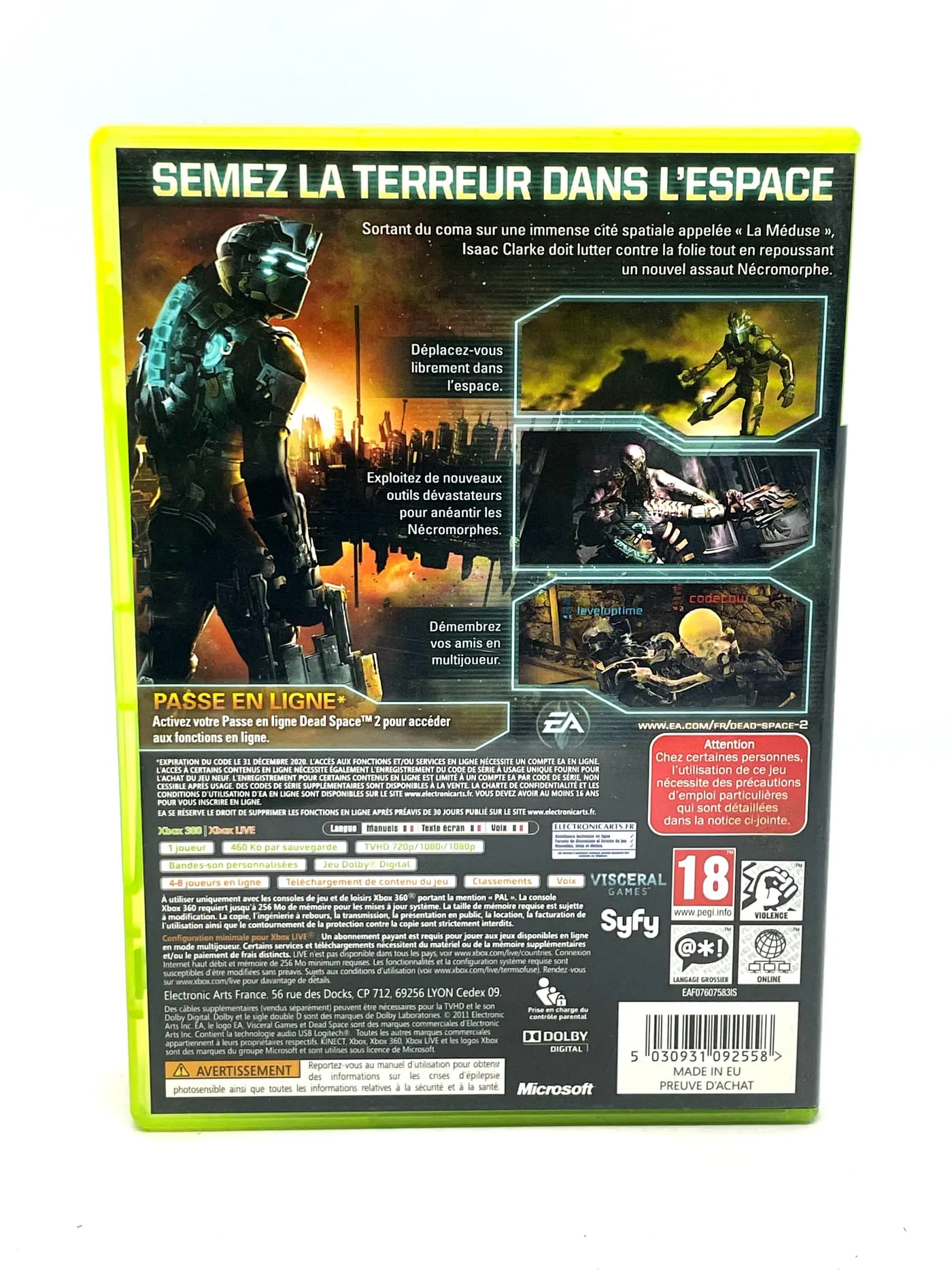 Dead Space 2 Xbox 360