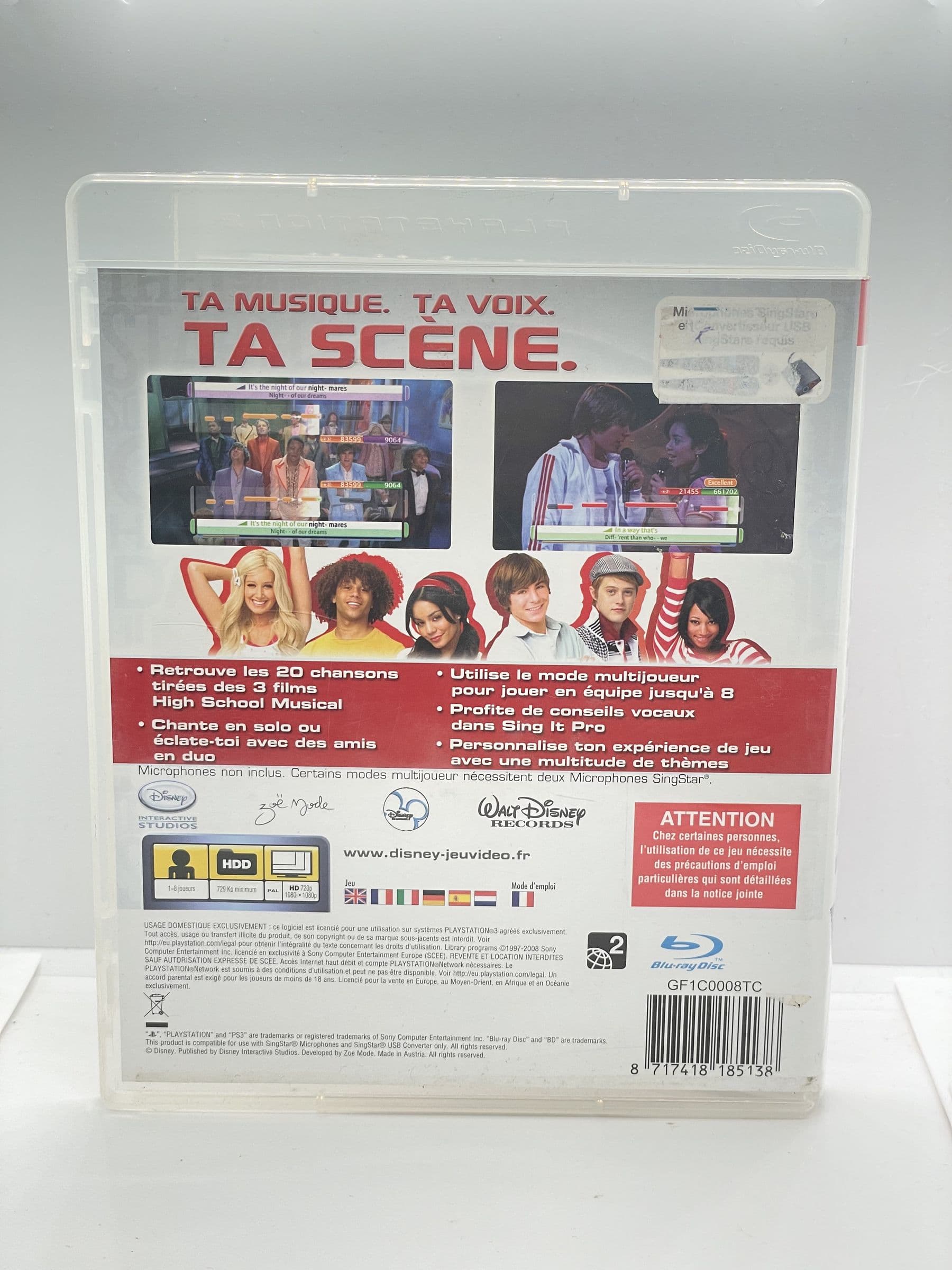 Sing It High School Musical 3 PS3