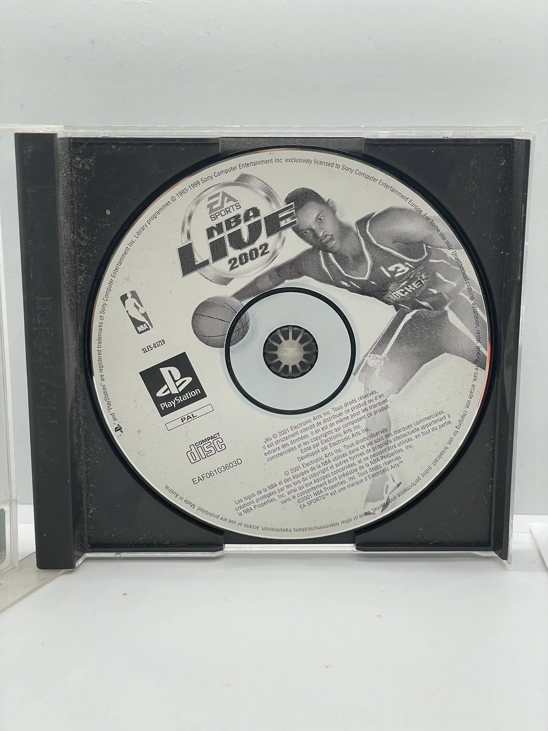 NBA Live 2002 PS1 PSX (FR)