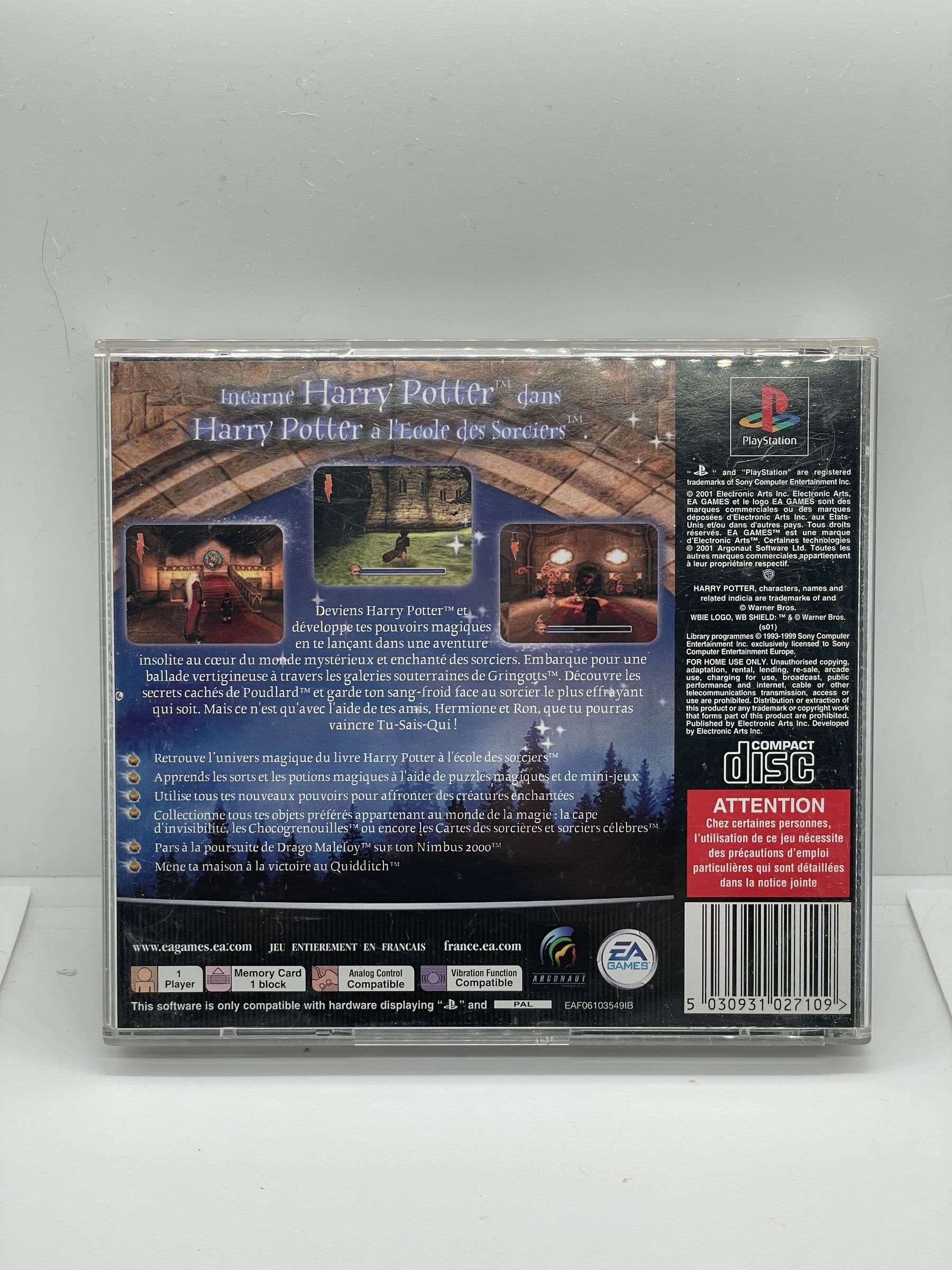 Harry Potter and the Philosopher's Stone PS1 PSX