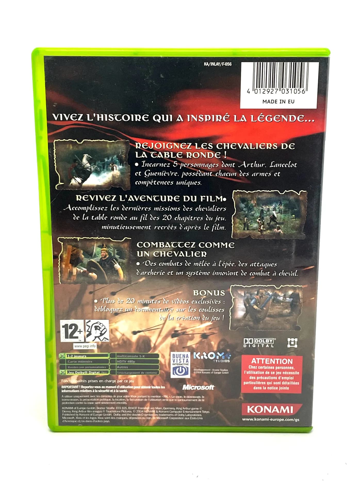 King Arthur Xbox